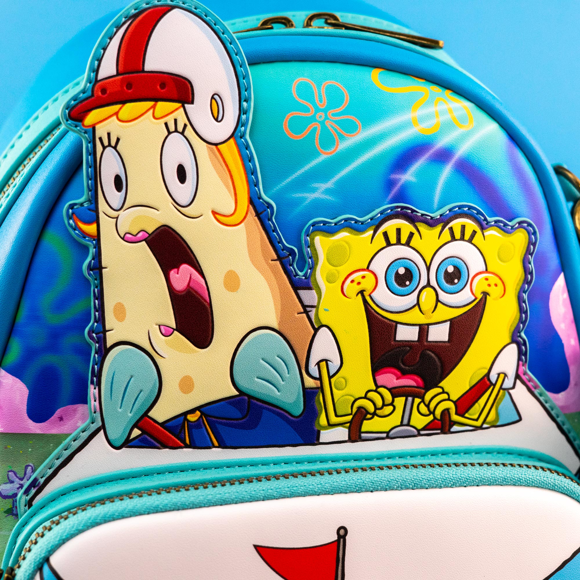 Loungefly x Nickelodeon SpongeBob Squarepants Mrs. Puff’s Boating School Mini Backpack - GeekCore