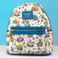 Loungefly x Nickelodeon Spongebob Squarepants Tattoo AOP Mini Backpack - GeekCore