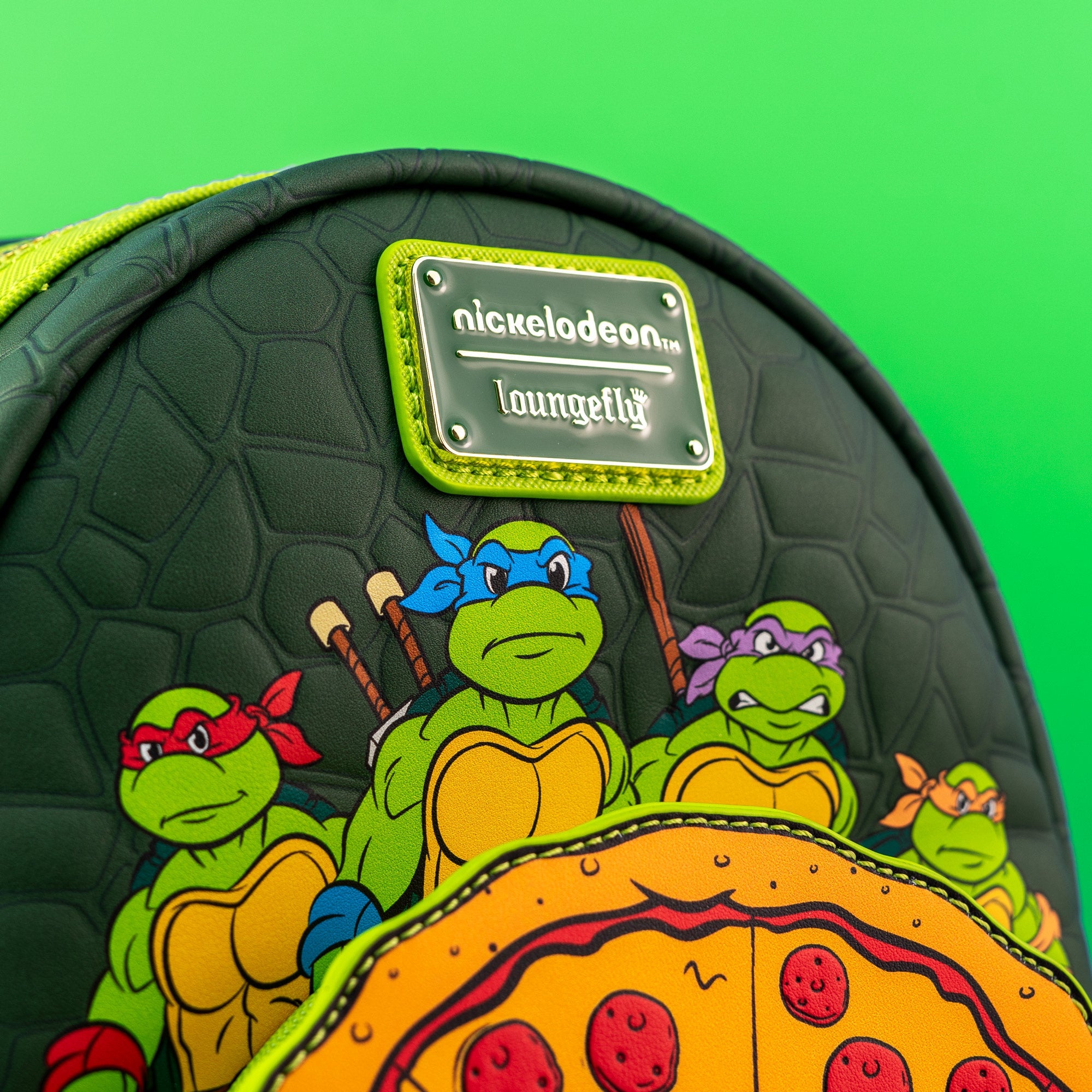 Loungefly x Nickelodeon Teenage Mutant Ninja Turtles Pizza Pocket Mini Backpack - GeekCore