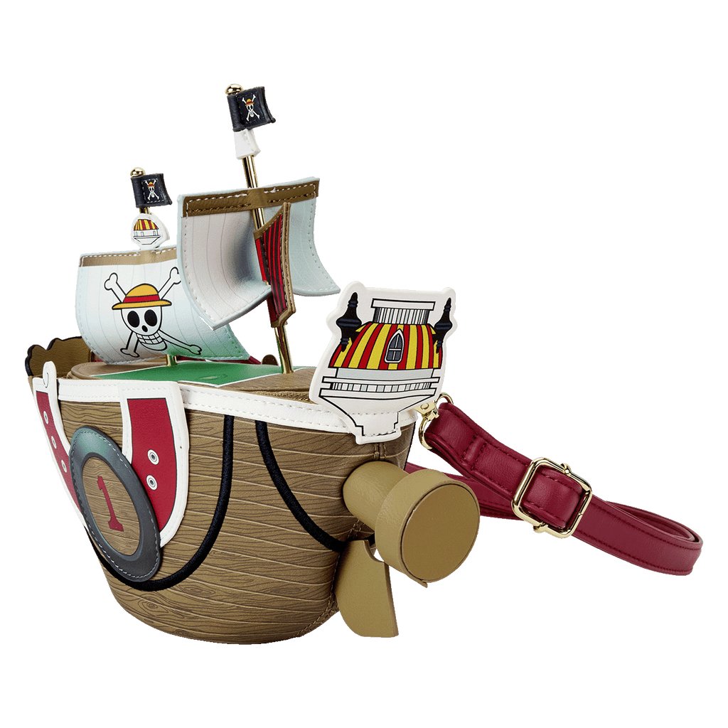 Loungefly x One Piece Thousand Sunny Ship Figural Crossbody Bag - GeekCore