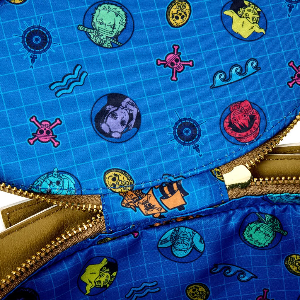 Loungefly x One Piece Thousand Sunny Ship Figural Crossbody Bag - GeekCore