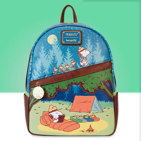 Loungefly x Peanuts Beagle Scouts 50th Anniversary Mini Backpack - GeekCore