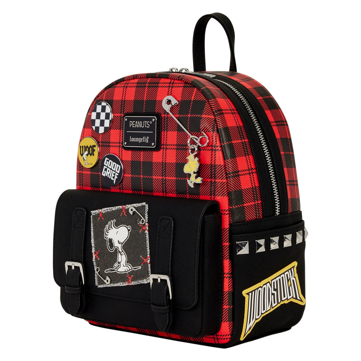 Loungefly x Peanuts Snoopy Grunge Mini Backpack - GeekCore