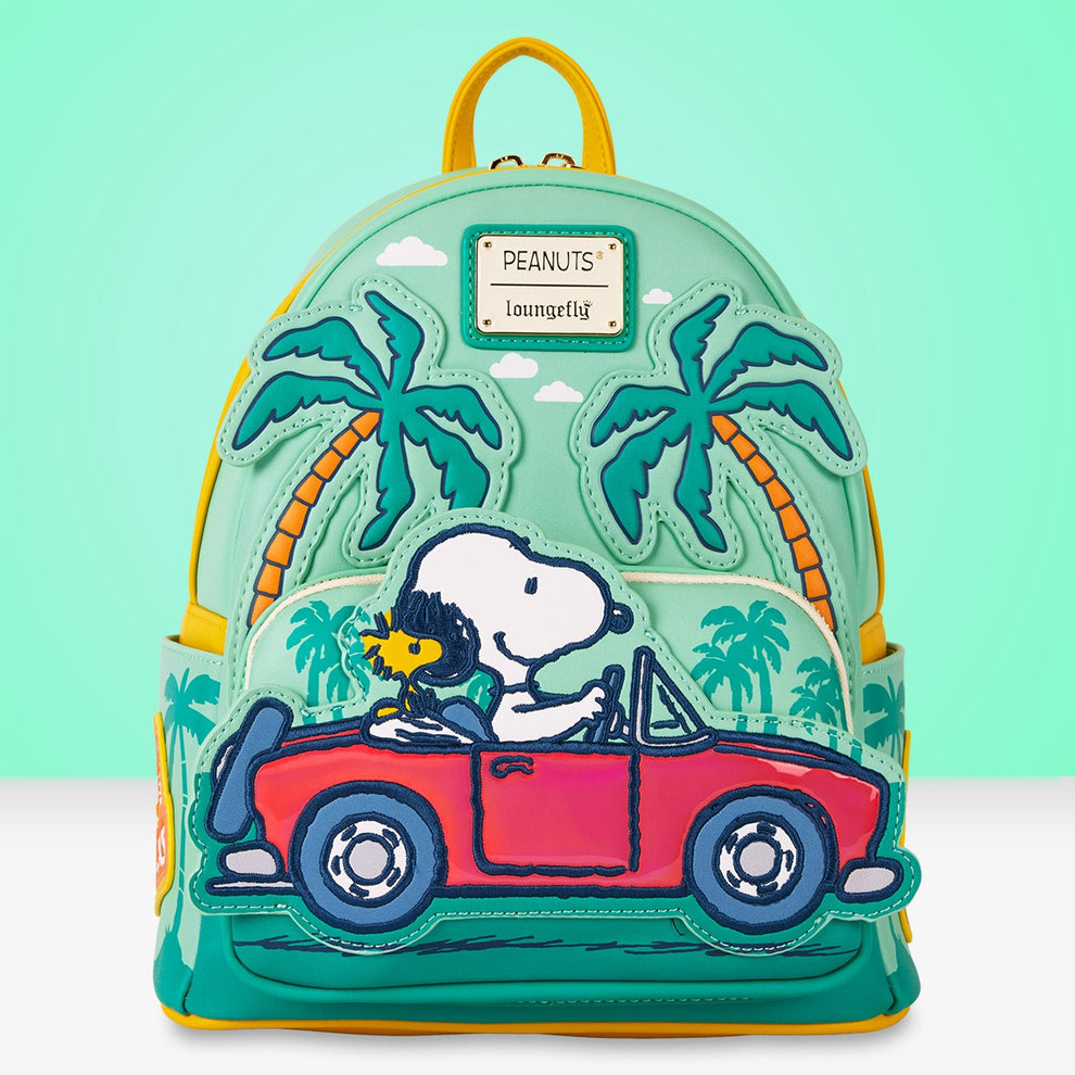 Loungefly x Peanuts Snoopy Road Trip Mini Backpack – GeekCore
