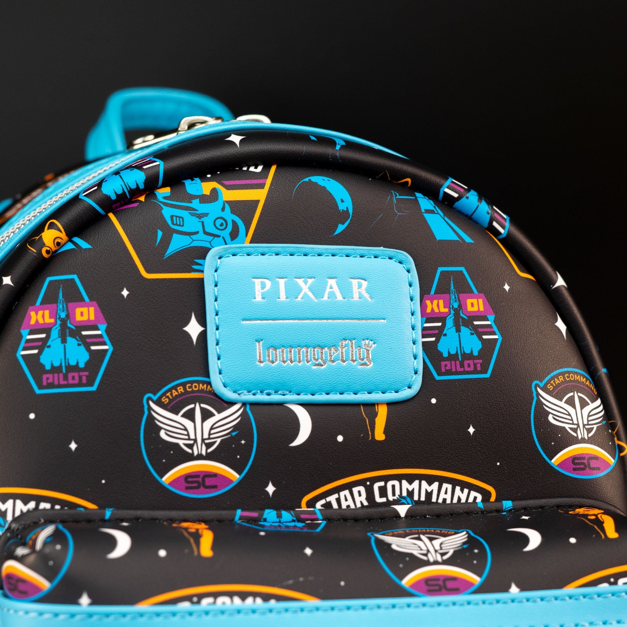 Loungefly x Pixar Buzz Lightyear Star Command AOP mini Backpack - GeekCore