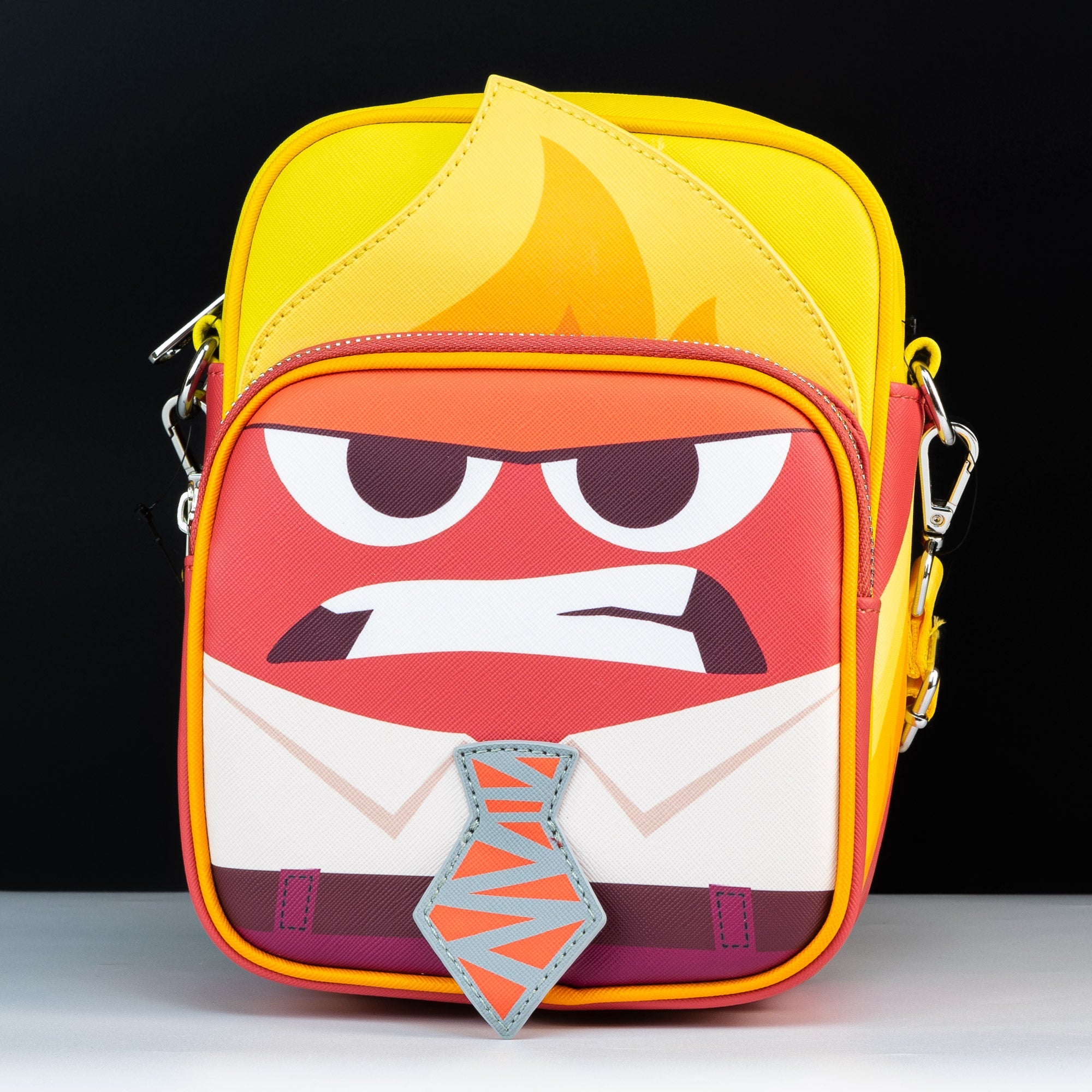 Loungefly x Pixar Inside Out Anger Cosplay Passport Bag - GeekCore