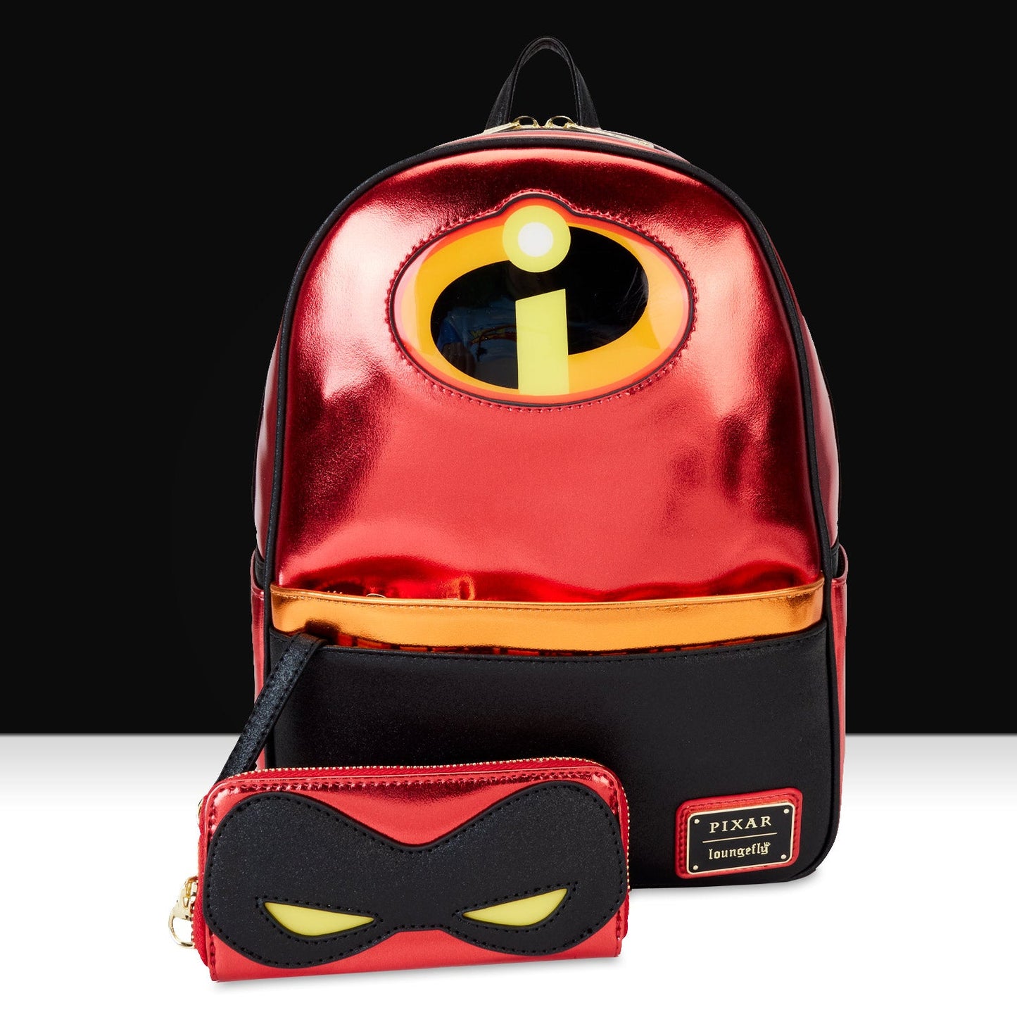 Loungefly x Pixar The Incredibles 20th Anniversary Light Up Cosplay Mini Backpack - GeekCore