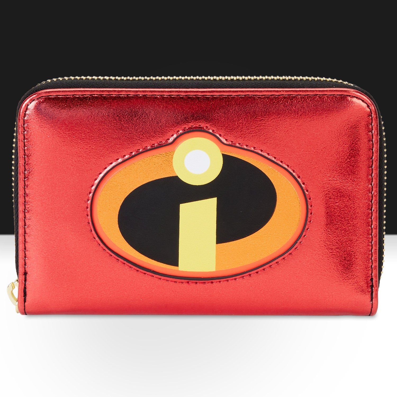 Loungefly x Pixar The Incredibles 20th Anniversary Metallic Cosplay Zip Around Wallet - GeekCore