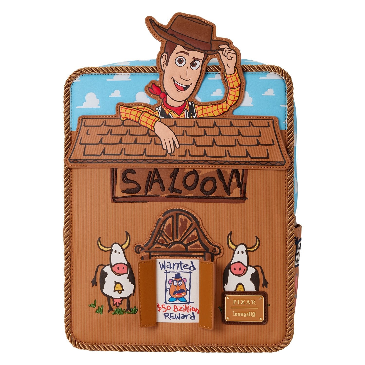 Loungefly x Pixar Toy Story 30th Anniversary Woody Mini Backpack - GeekCore