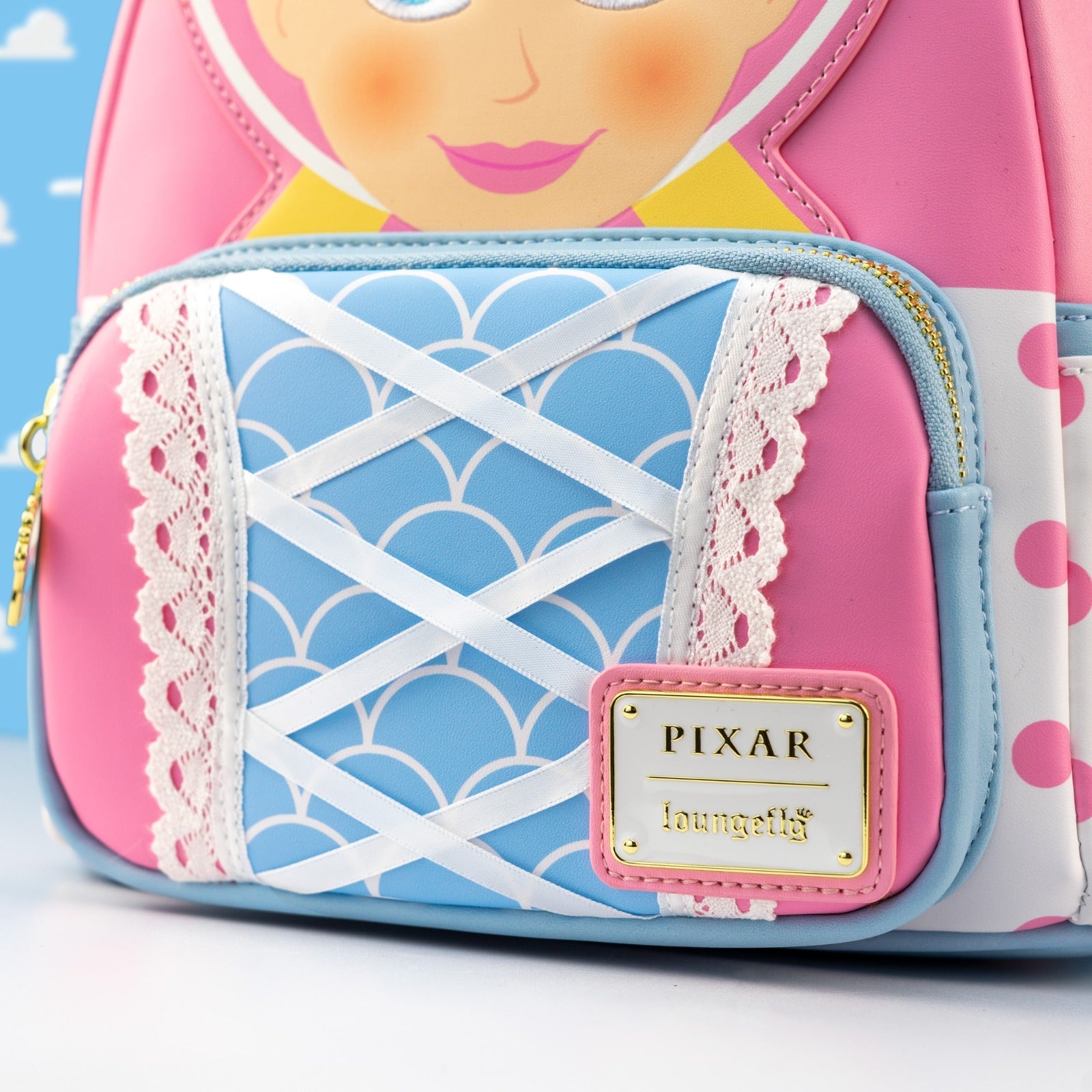 Loungefly x Pixar Toy Story Bo Peep Cosplay Mini Backpack GeekCore