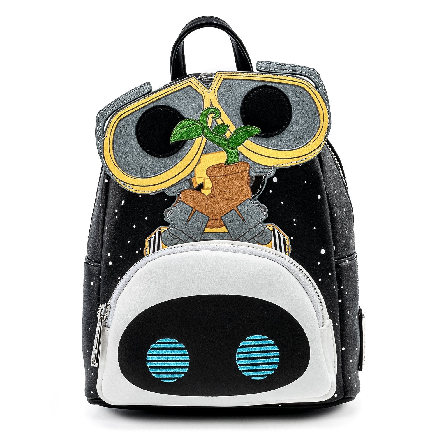 Loungefly x Pixar Wall - E Eve Boot Earth Day Mini Backpack - GeekCore