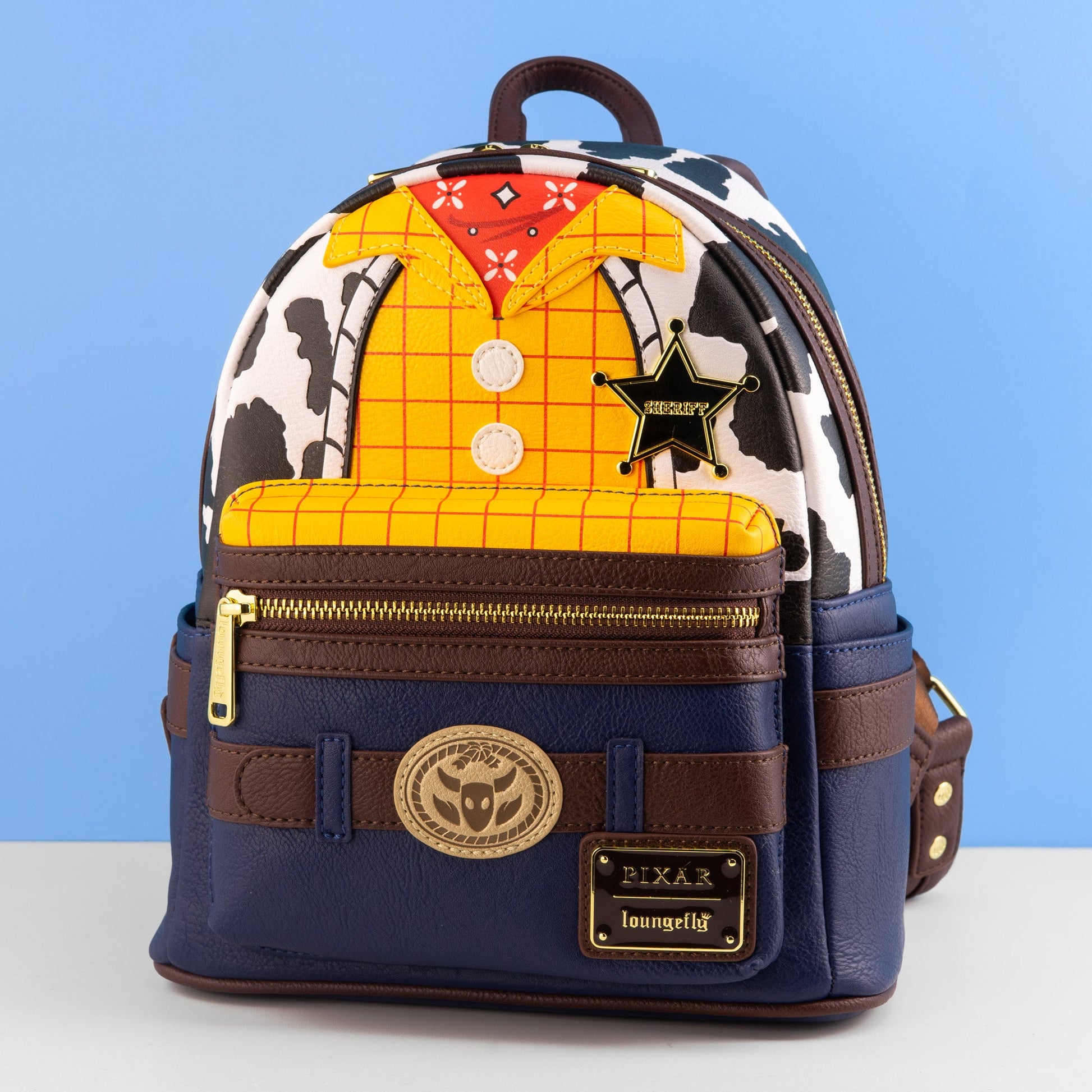 Loungefly x Pixar Woody Cosplay Mini Backpack - GeekCore