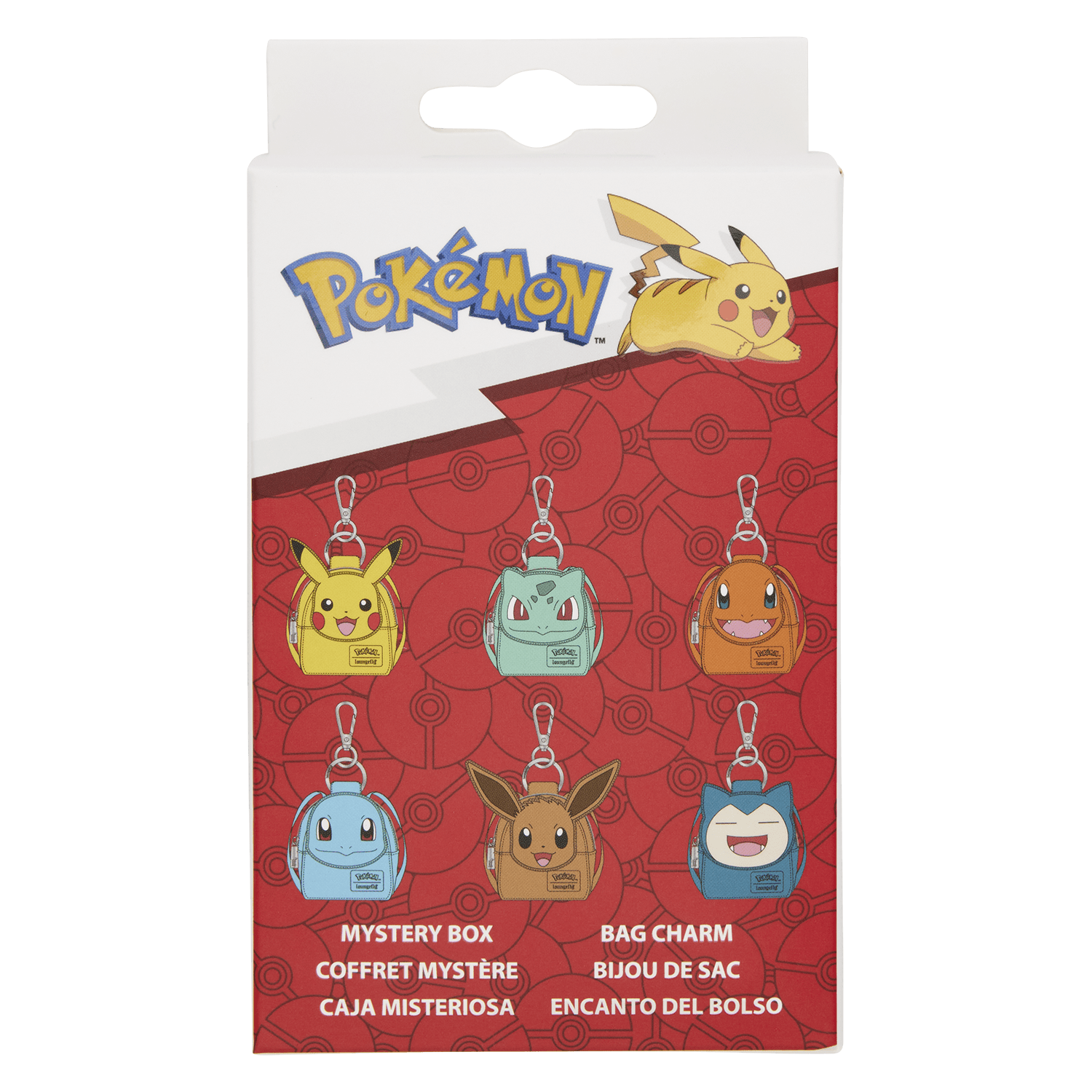 Loungefly x Pokémon Blind Box Mystery Mini Backpack Bag Charm - GeekCore