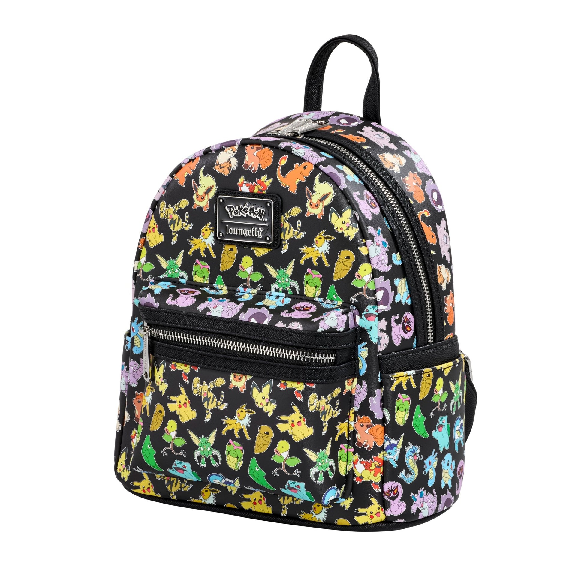 Loungefly x Pokemon Character AOP Mini Backpack - GeekCore