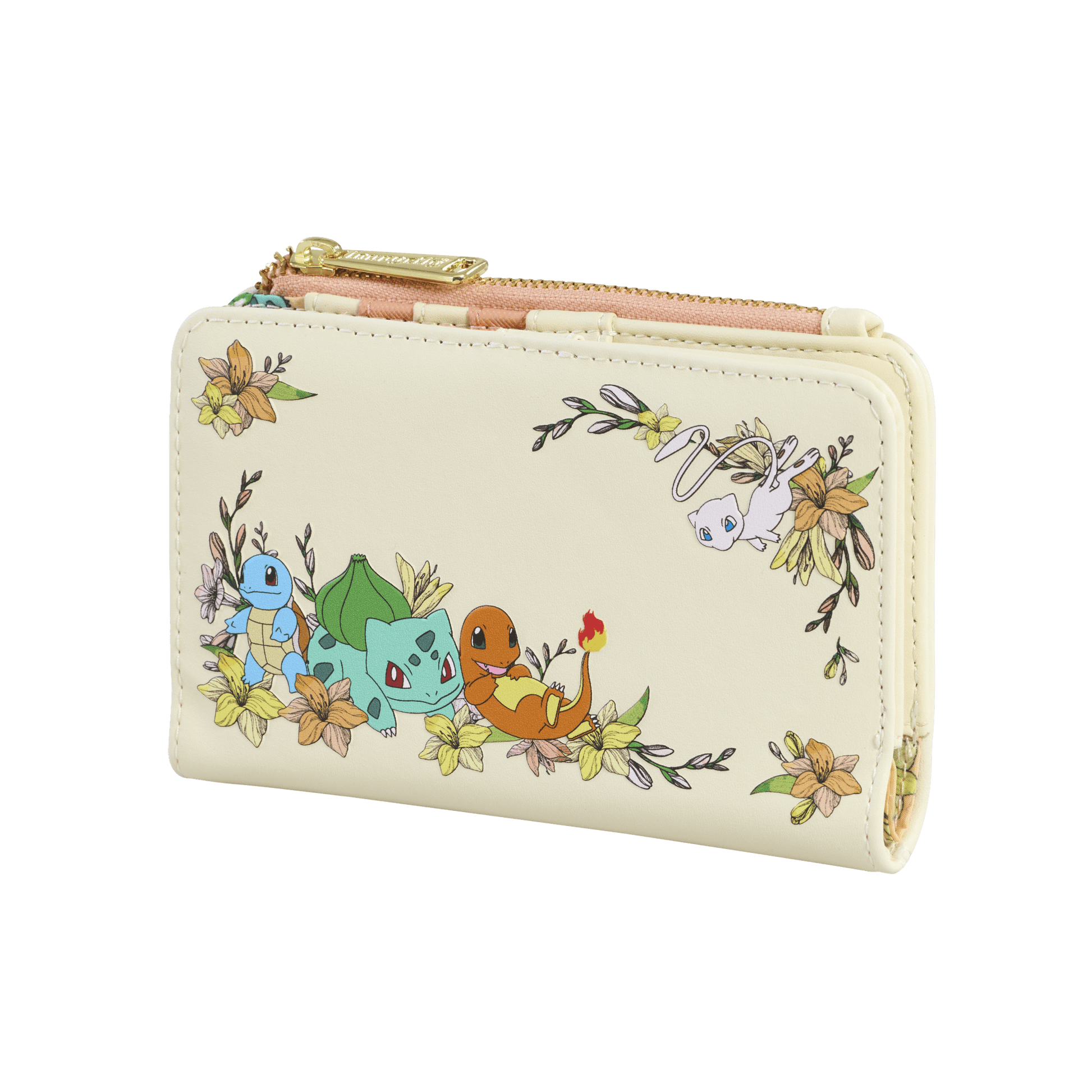 Loungefly x Pokemon Kanto Starters Floral Wallet - GeekCore