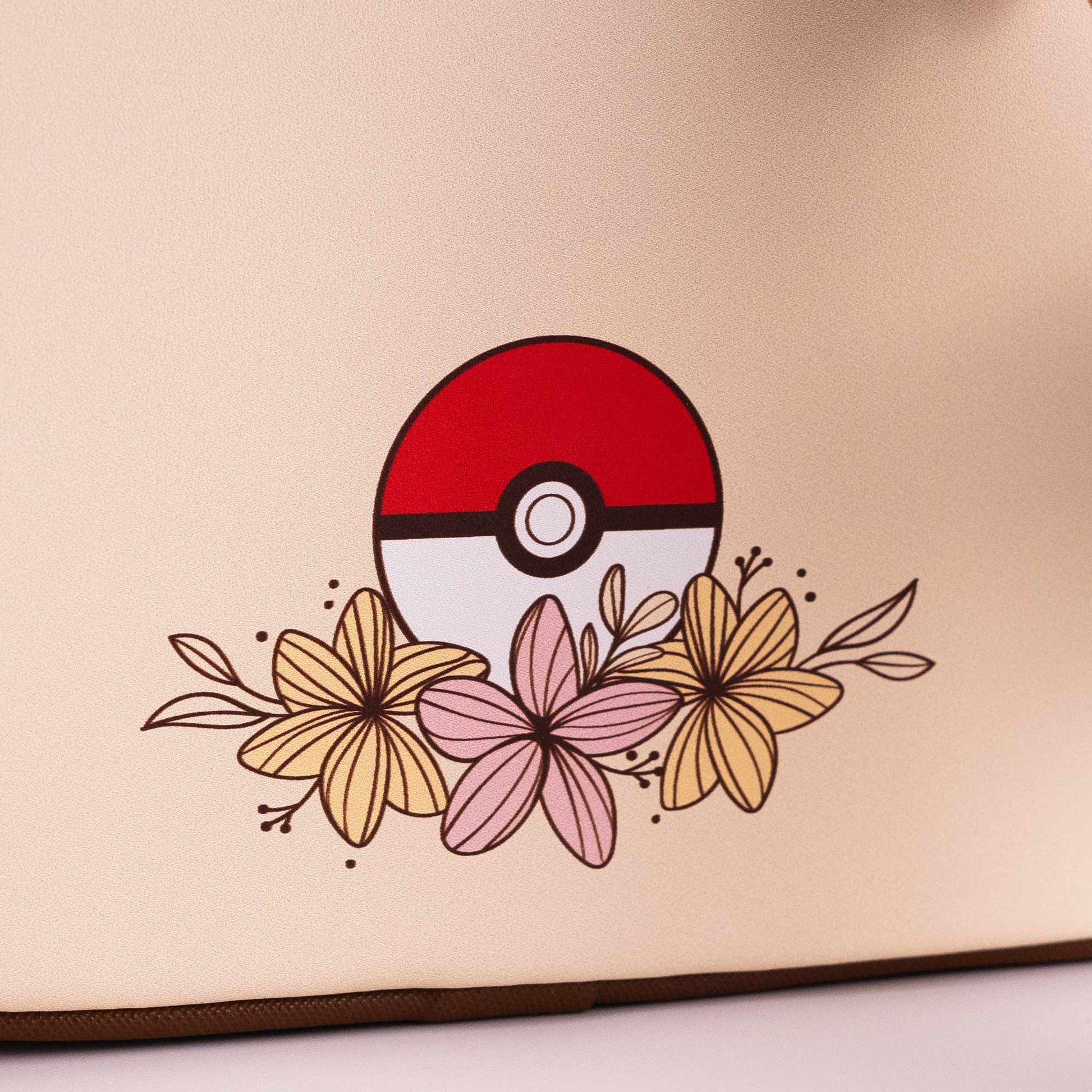 Loungefly x Pokemon Pikachu & Eevee Floral Pokeball Mini Backpack - GeekCore