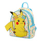 Loungefly x Pokemon Pikachu Floral Crown Mini Backpack - GeekCore
