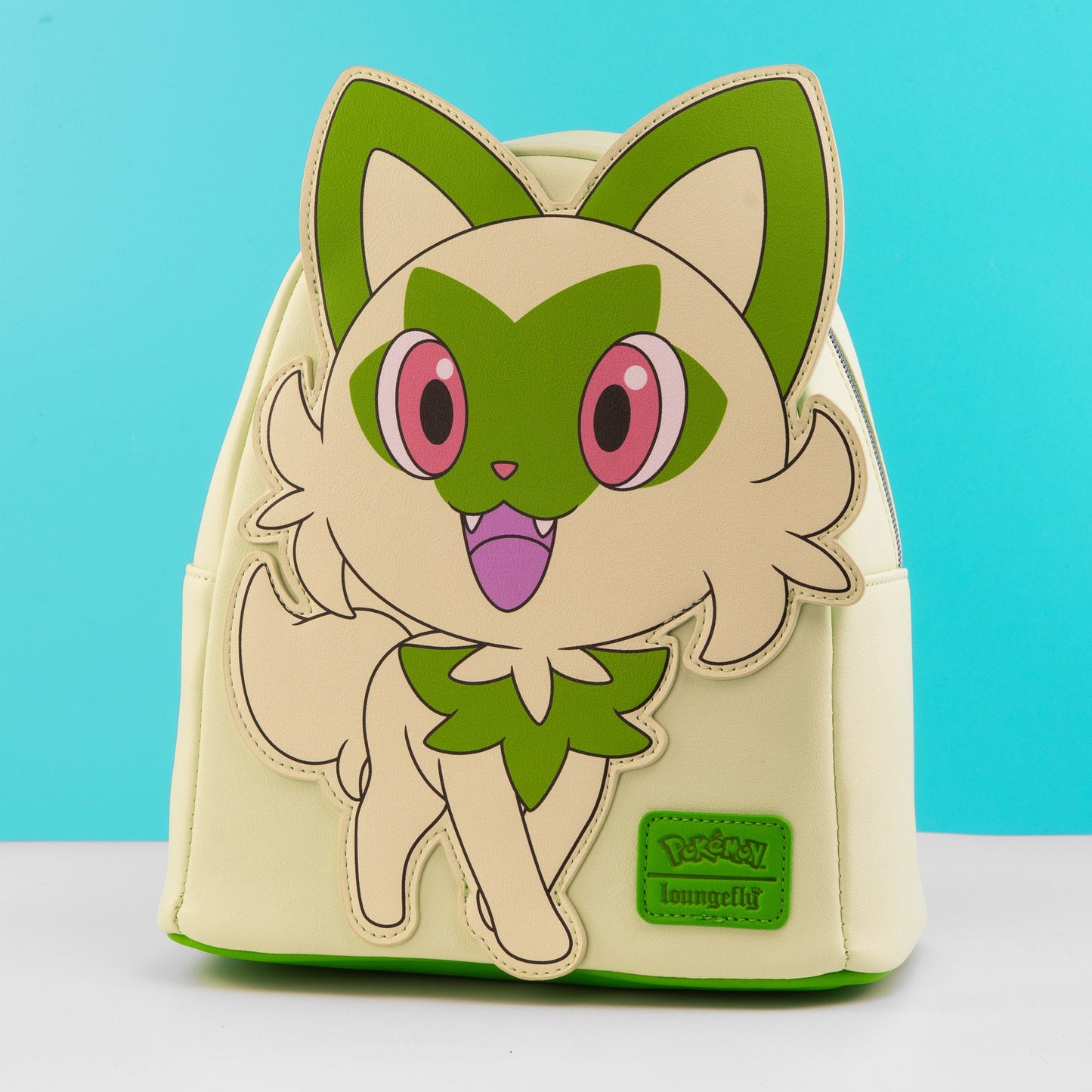 Loungefly x Pokemon Sprigatito Figural Collection Mini Backpack - GeekCore