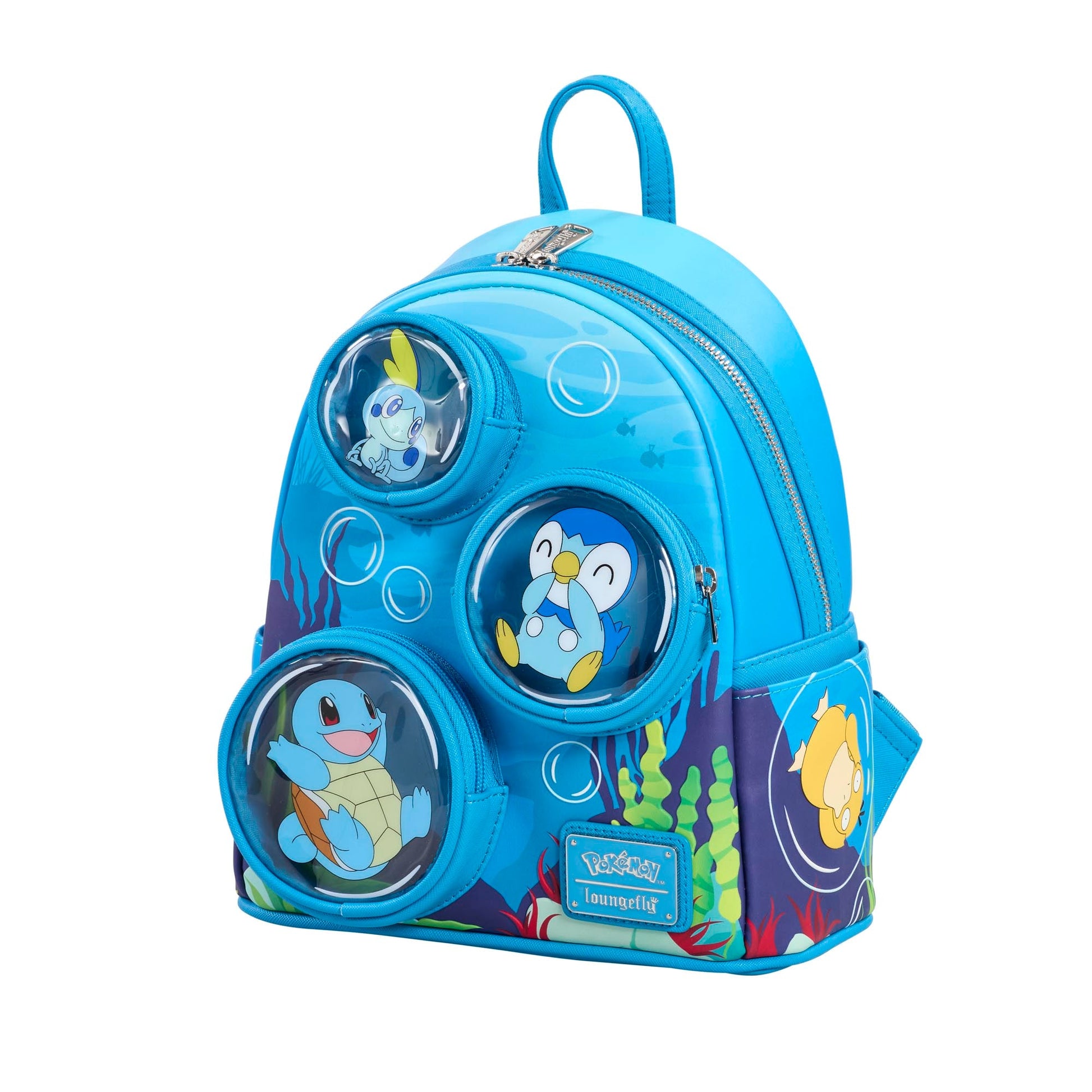 Loungefly x Pokemon Water Type Bubbles Mini Backpack - GeekCore