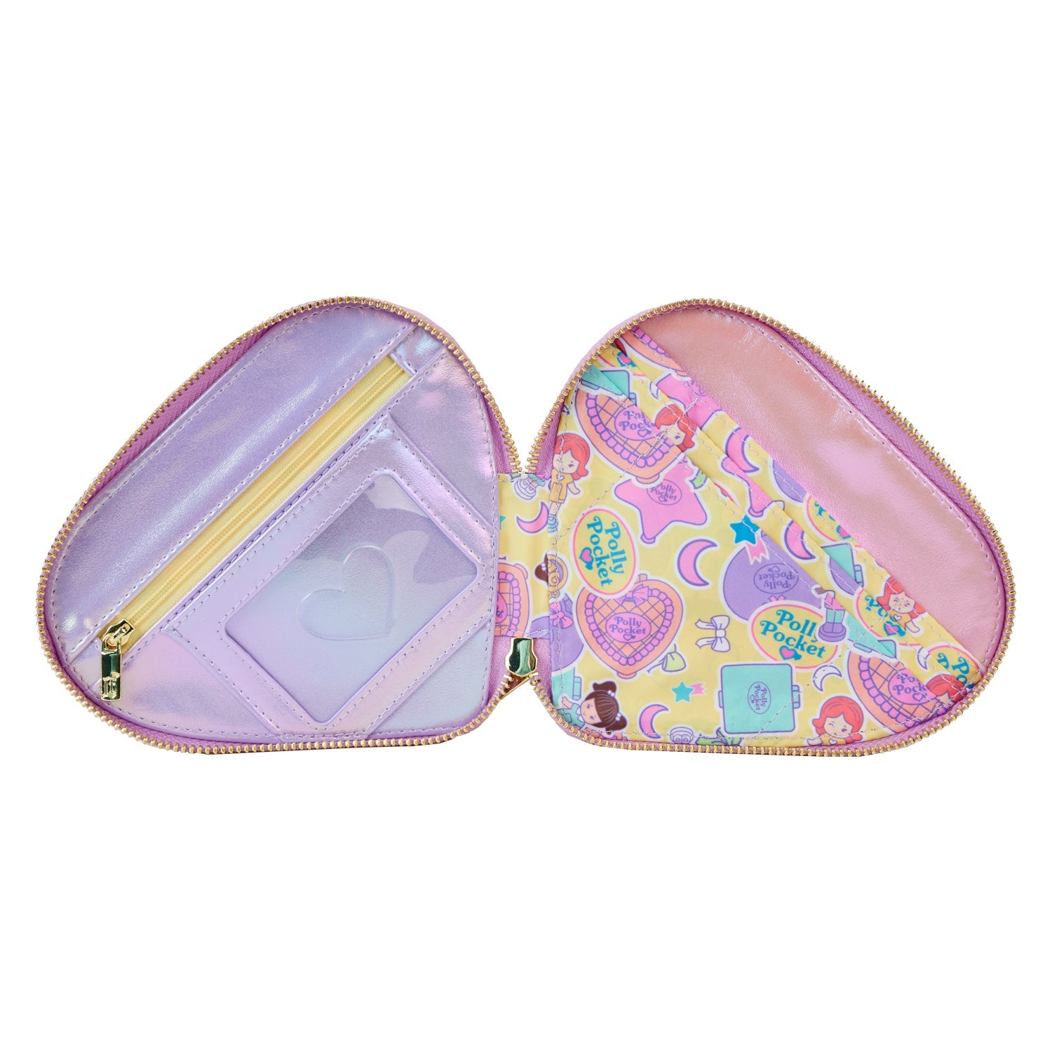 Loungefly x Polly Pocket Zip Around Wallet - GeekCore
