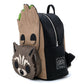 Loungefly x Pop! Marvel GotG Groot & Rocket Mini Backpack - GeekCore