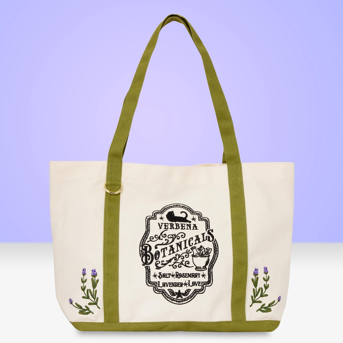 Loungefly x Practical Magic Owens Sisters Apothecary Canvas Tote Bag - GeekCore