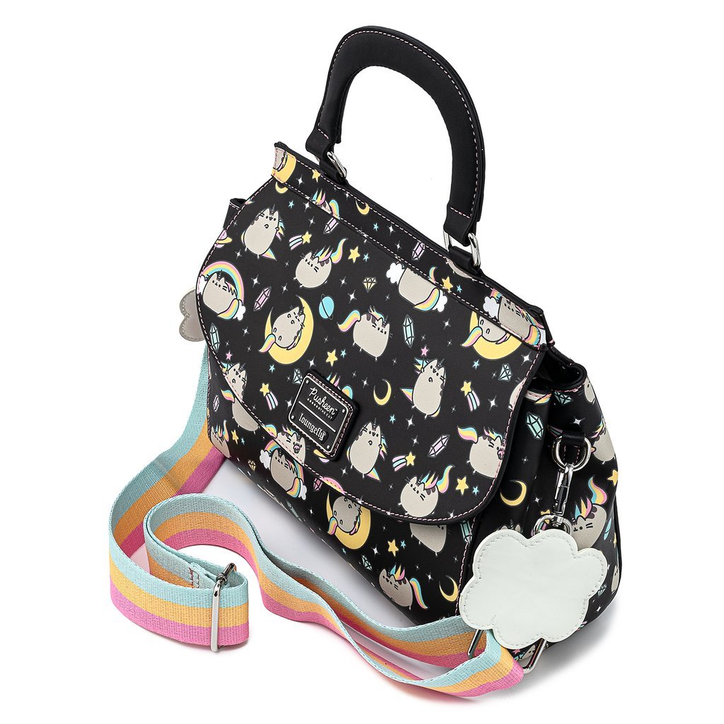 Loungefly x Pusheen Rainbow Unicorn Handbag - GeekCore