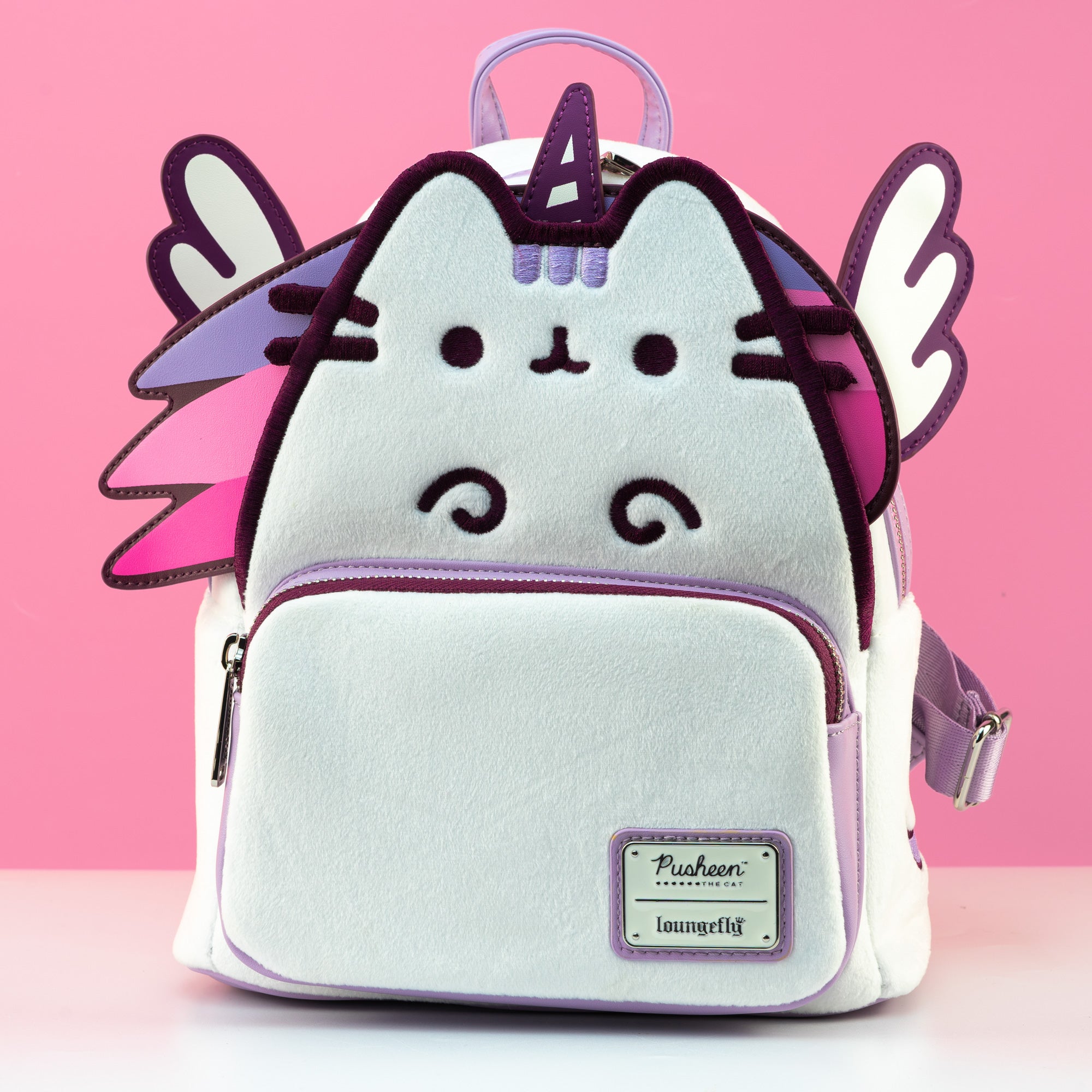 Loungefly x Pusheen Unicorn Plush Mini Backpack - GeekCore