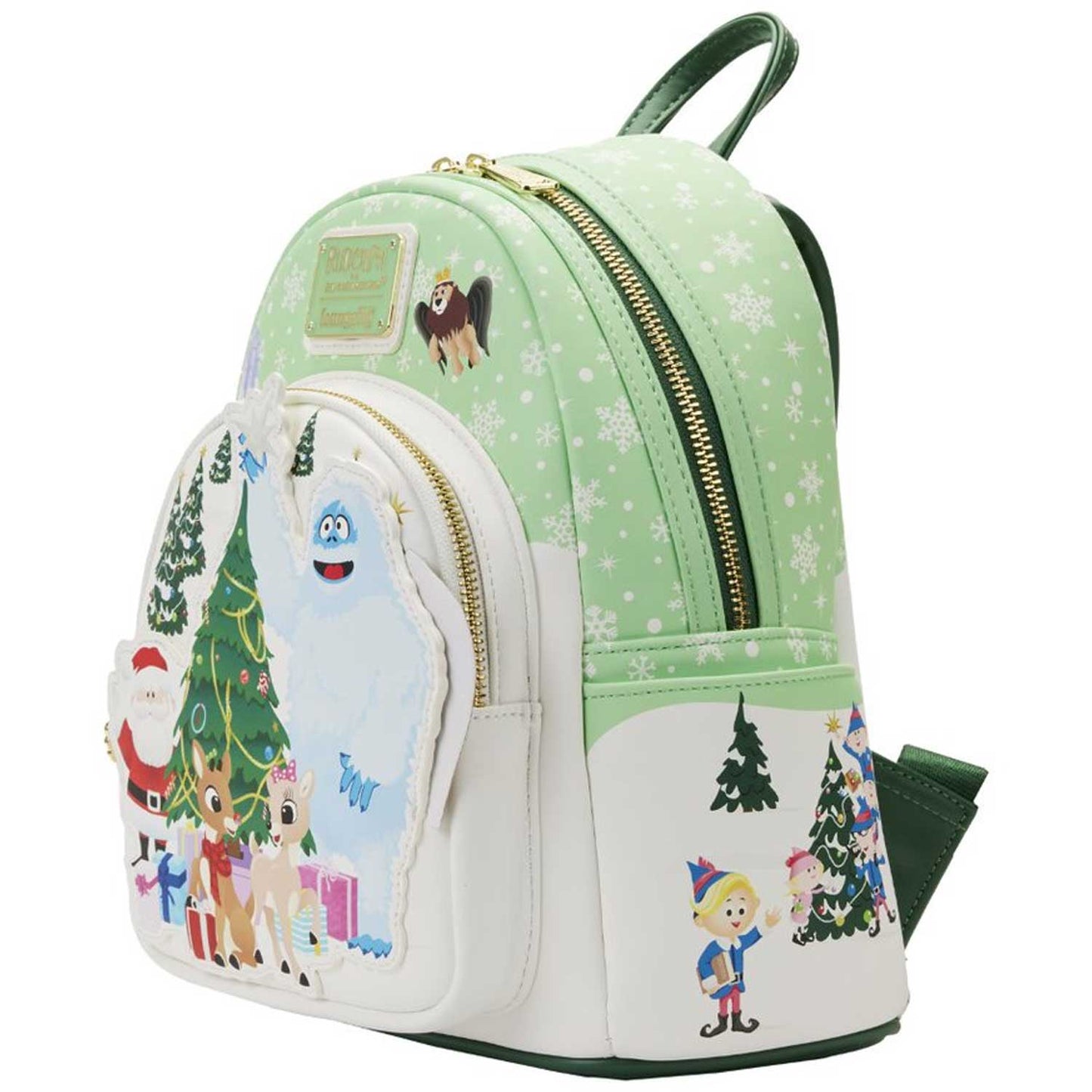 Loungefly x Rudolph the Red - Nosed Reindeer Holiday Group Mini Backpack - GeekCore