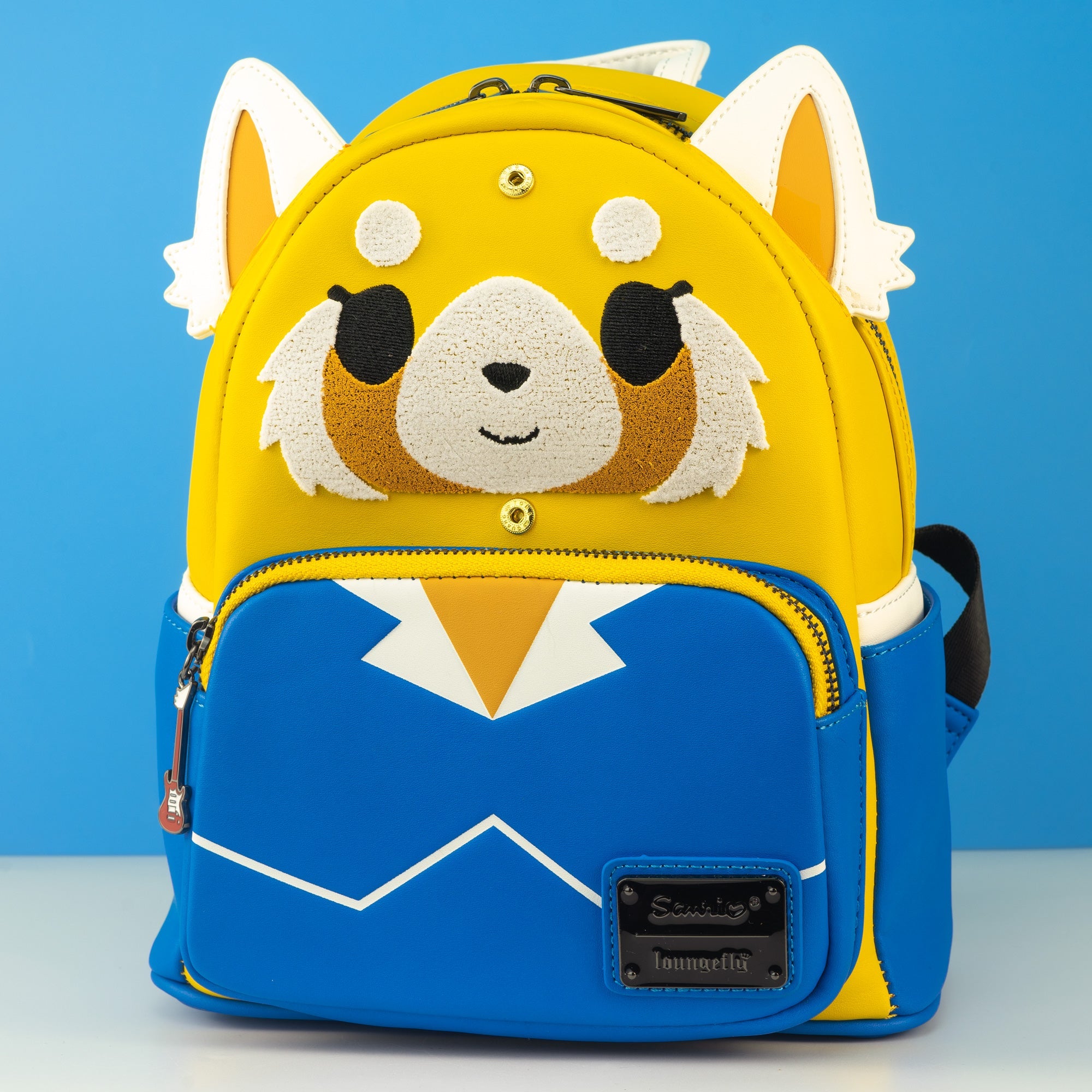 Loungefly x Sanrio Aggretsuko Two Face Cosplay Mini Backpack - GeekCore