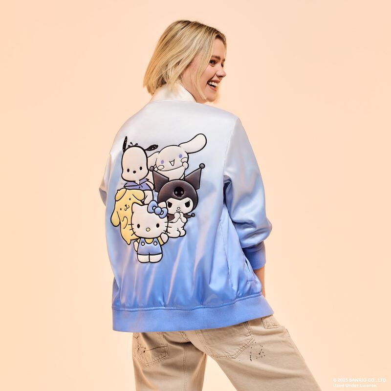 Loungefly x Sanrio Friends Unisex Bomber Jacket - GeekCore
