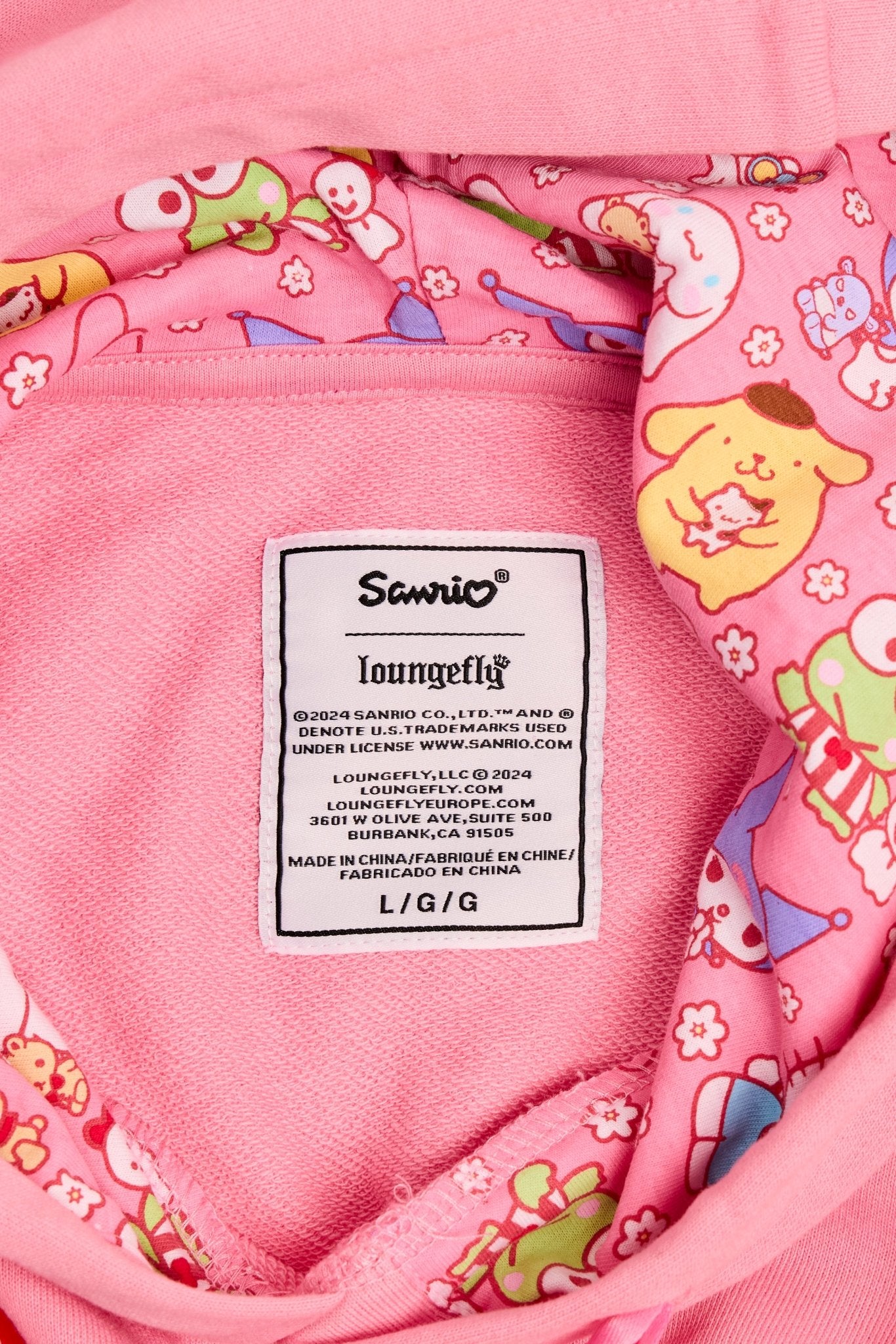 Loungefly x Sanrio & Friends Unisex Hoodie - GeekCore