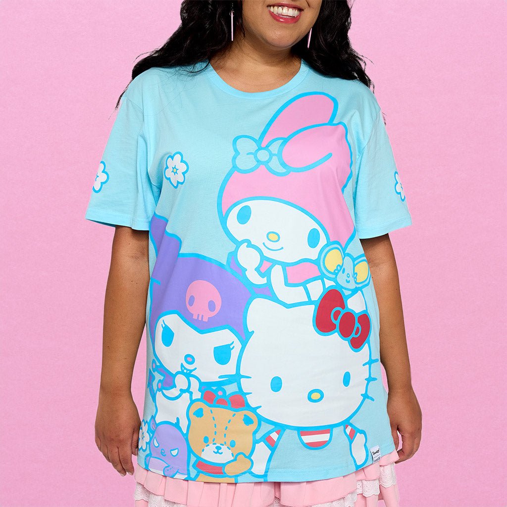 Loungefly x Sanrio & Friends Unisex Tee - GeekCore