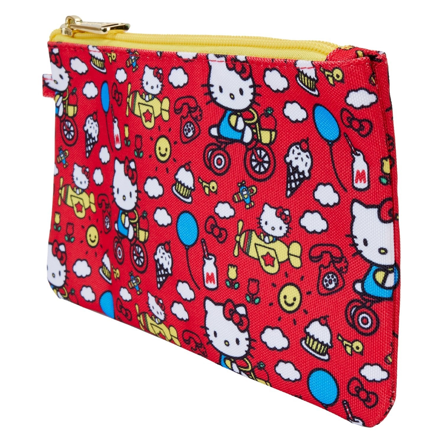 Loungefly x Sanrio Hello Kitty 50th Anniversary Classic AOP Wristlet Wallet - GeekCore