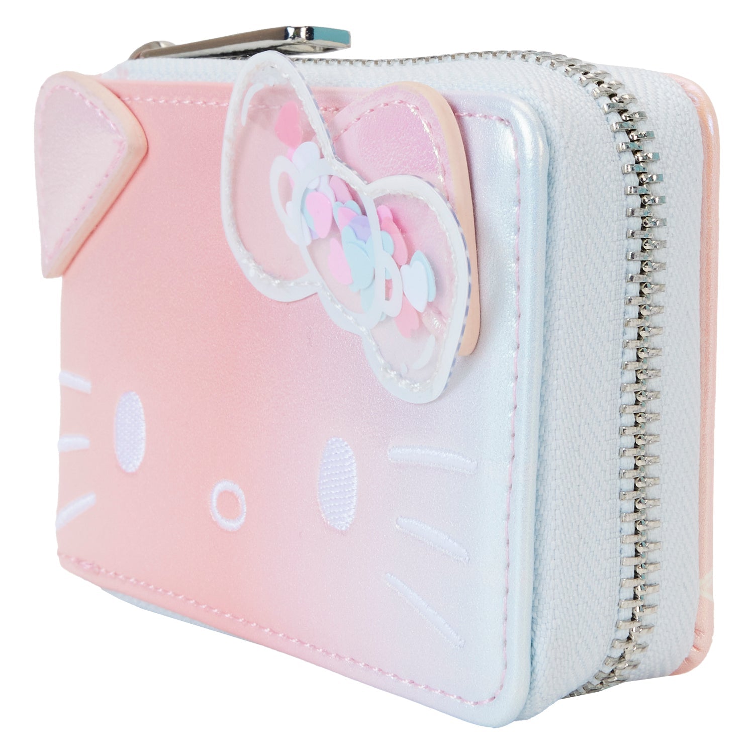 Loungefly x Sanrio Hello Kitty 50th Anniversary Clear And Cute Cosplay Accordion Wallet - GeekCore