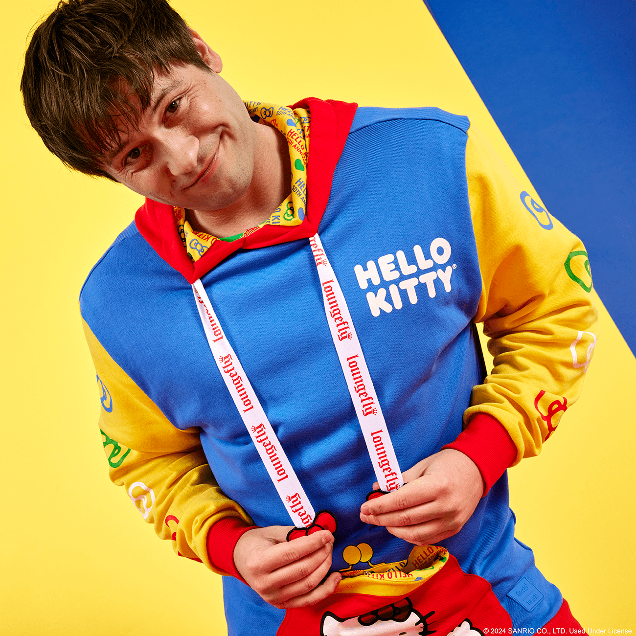 Loungefly x Sanrio Hello Kitty 50th Anniversary Unisex Hoodie - GeekCore