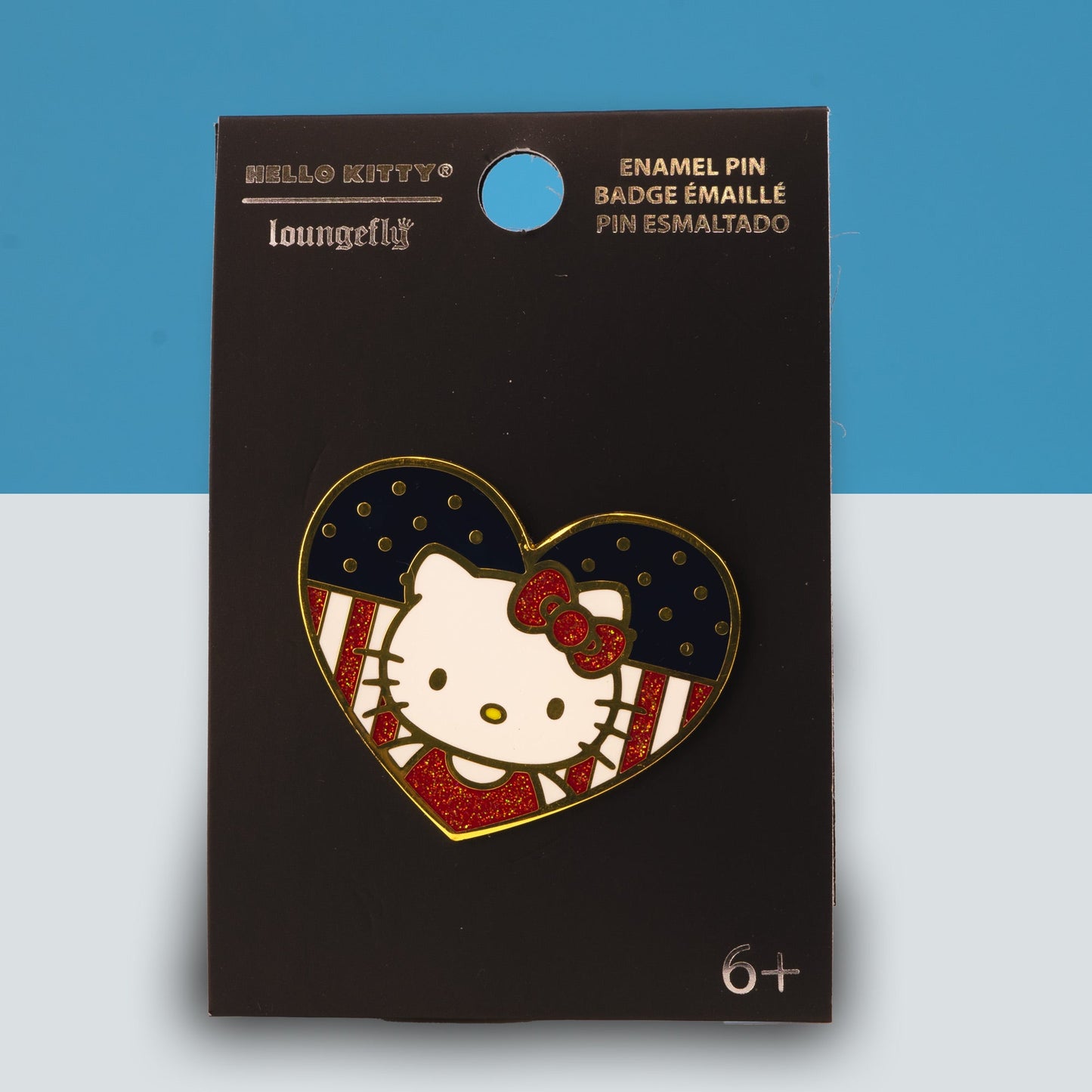 Loungefly x Sanrio Hello Kitty Americana Collectable Pin - GeekCore