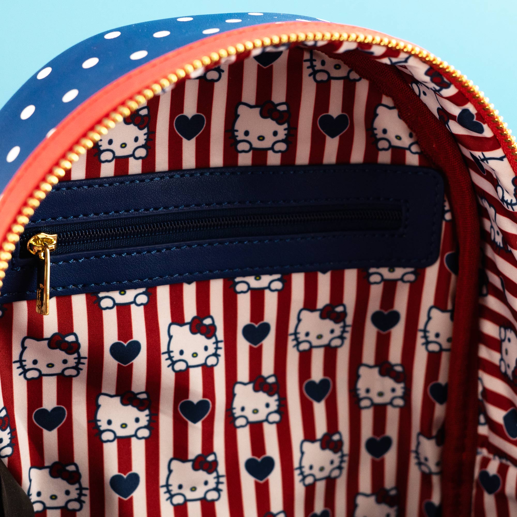 Loungefly x Sanrio Hello Kitty Americana Mini Backpack - GeekCore