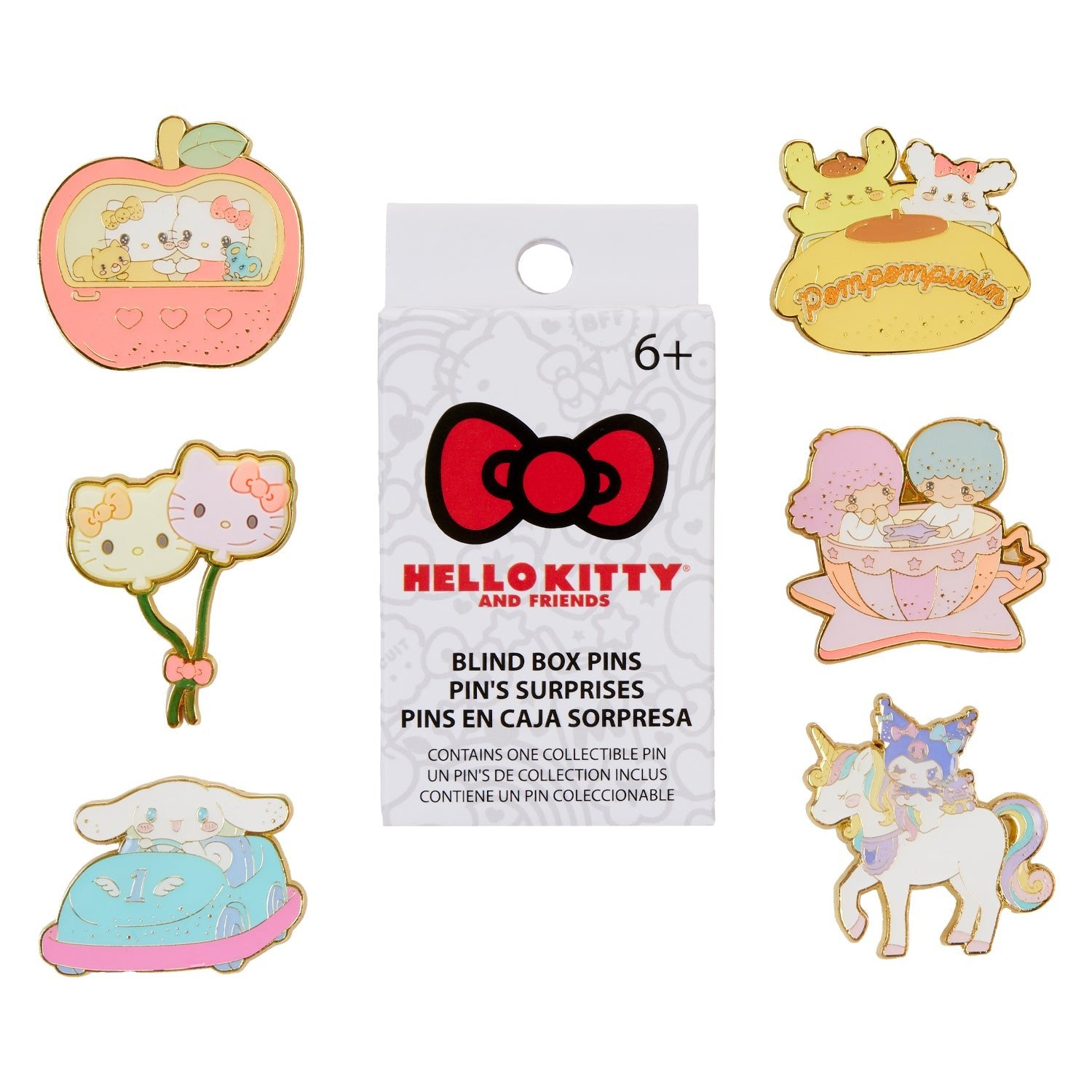 Loungefly x Sanrio Hello Kitty and Friends Carnival Blind Box Pin - GeekCore
