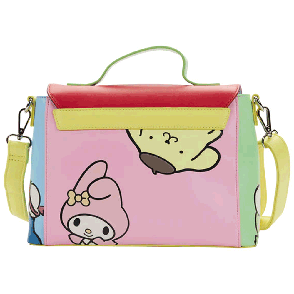 Loungefly x Sanrio Hello Kitty and Friends Colour Block Crossbody Bag - GeekCore