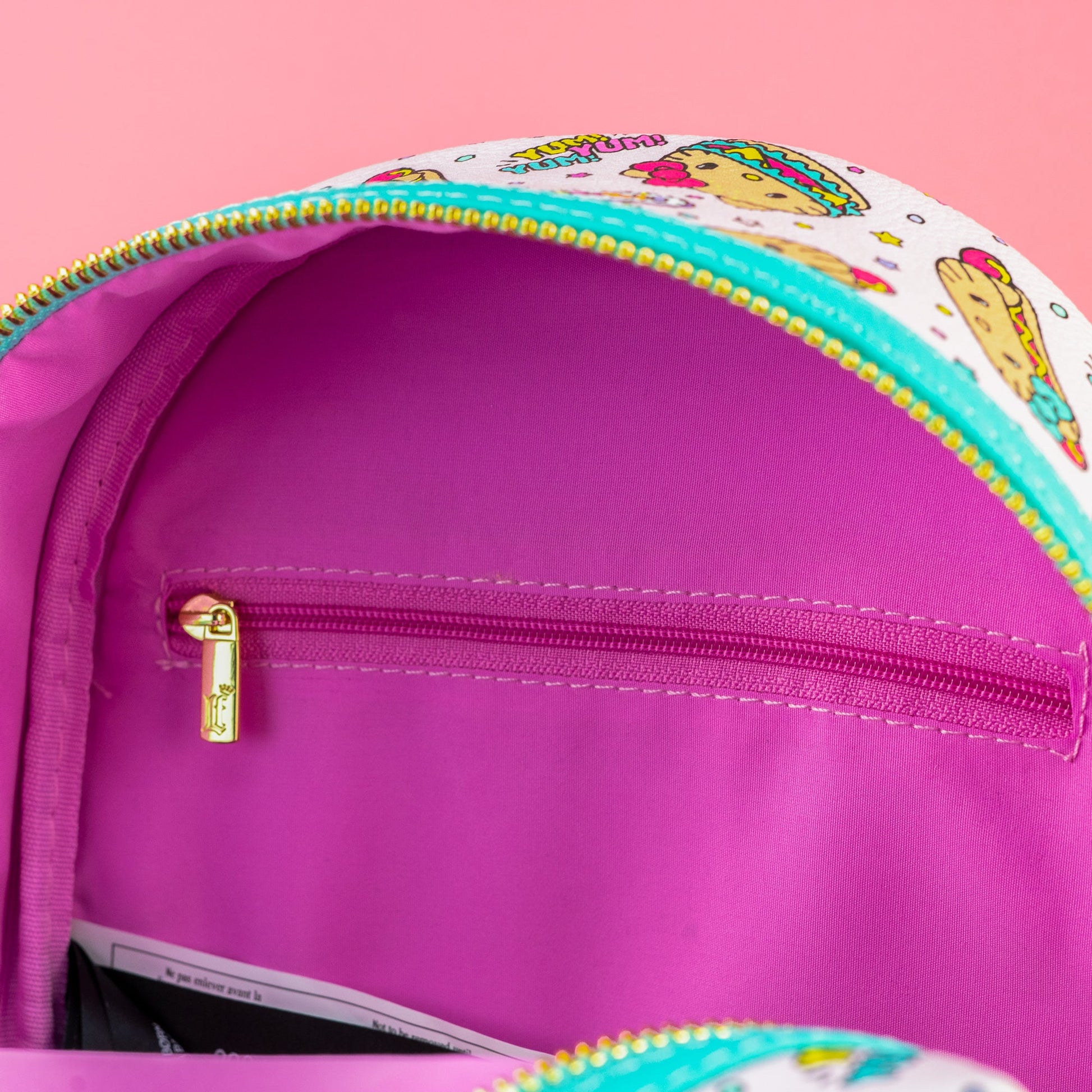 Loungefly x Sanrio Hello Kitty Burger and Hot Dog Print Mini Backpack - GeekCore