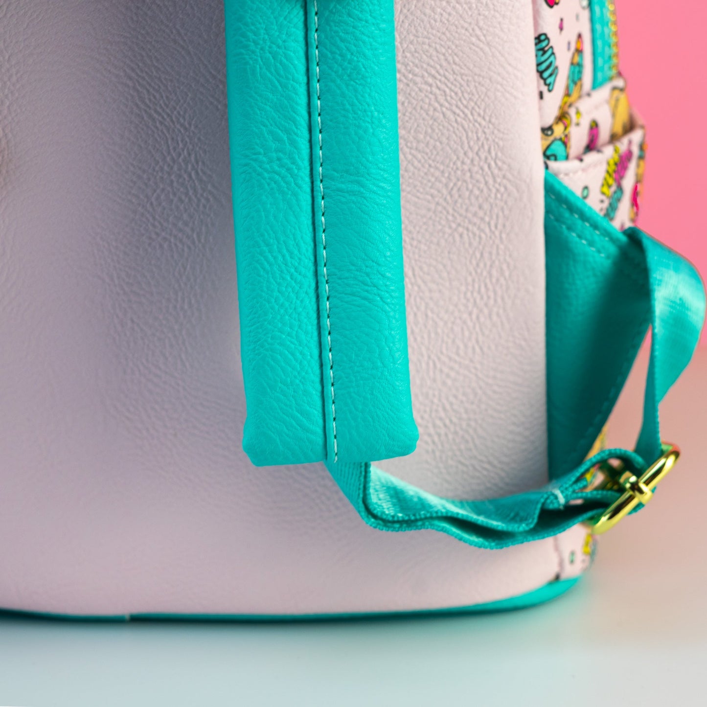 Loungefly x Sanrio Hello Kitty Burger and Hot Dog Print Mini Backpack - GeekCore