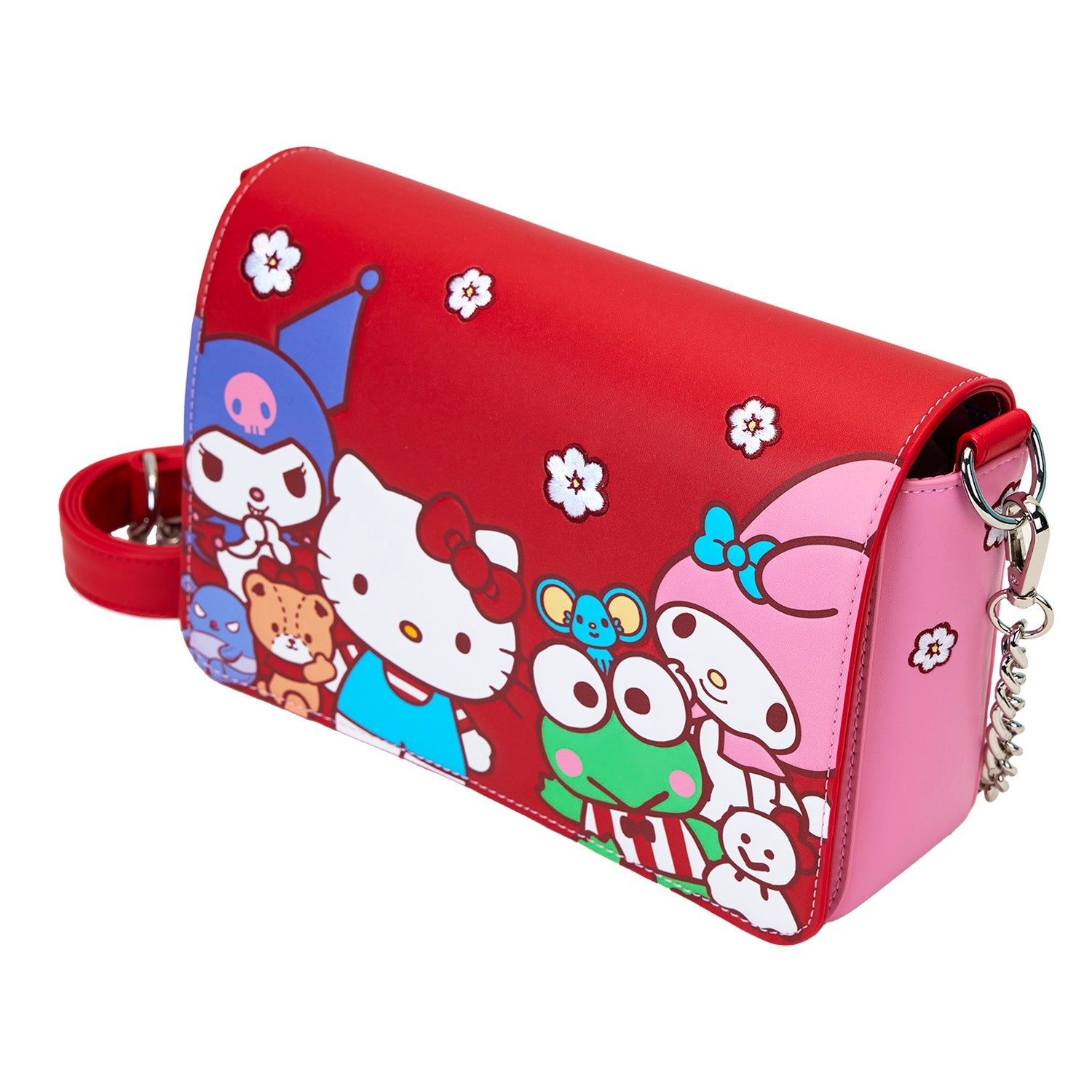 Loungefly x Sanrio Hello Kitty & Friends Colour Block Crossbody Bag - GeekCore