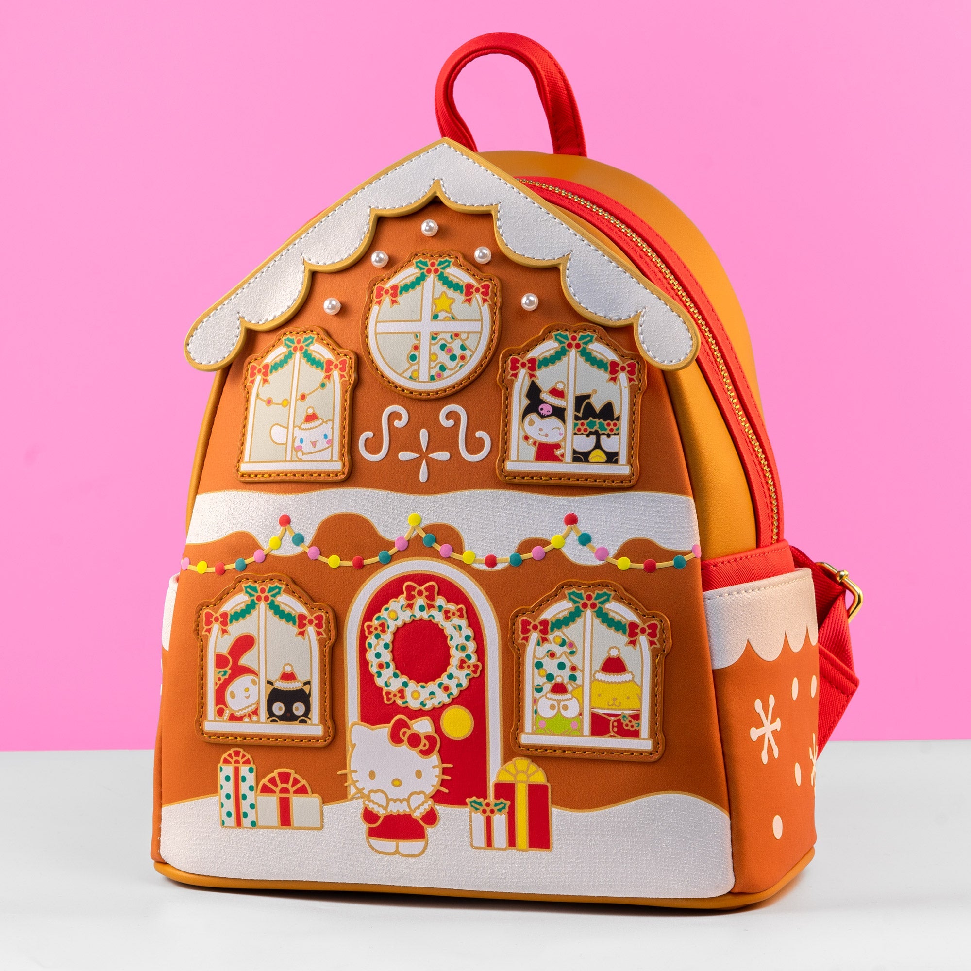Loungefly x Sanrio Hello Kitty Gingerbread House Mini Backpack - GeekCore