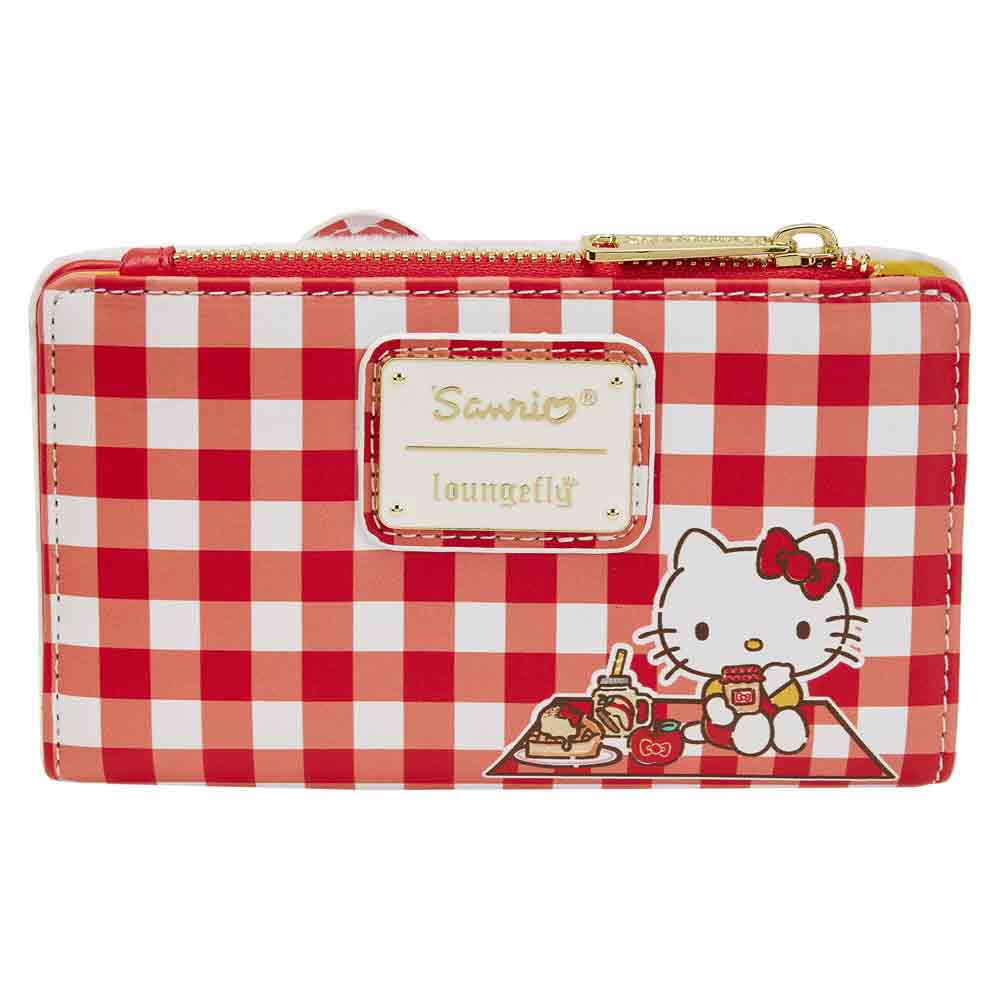 Loungefly x Sanrio Hello Kitty Gingham Cosplay Wallet - GeekCore