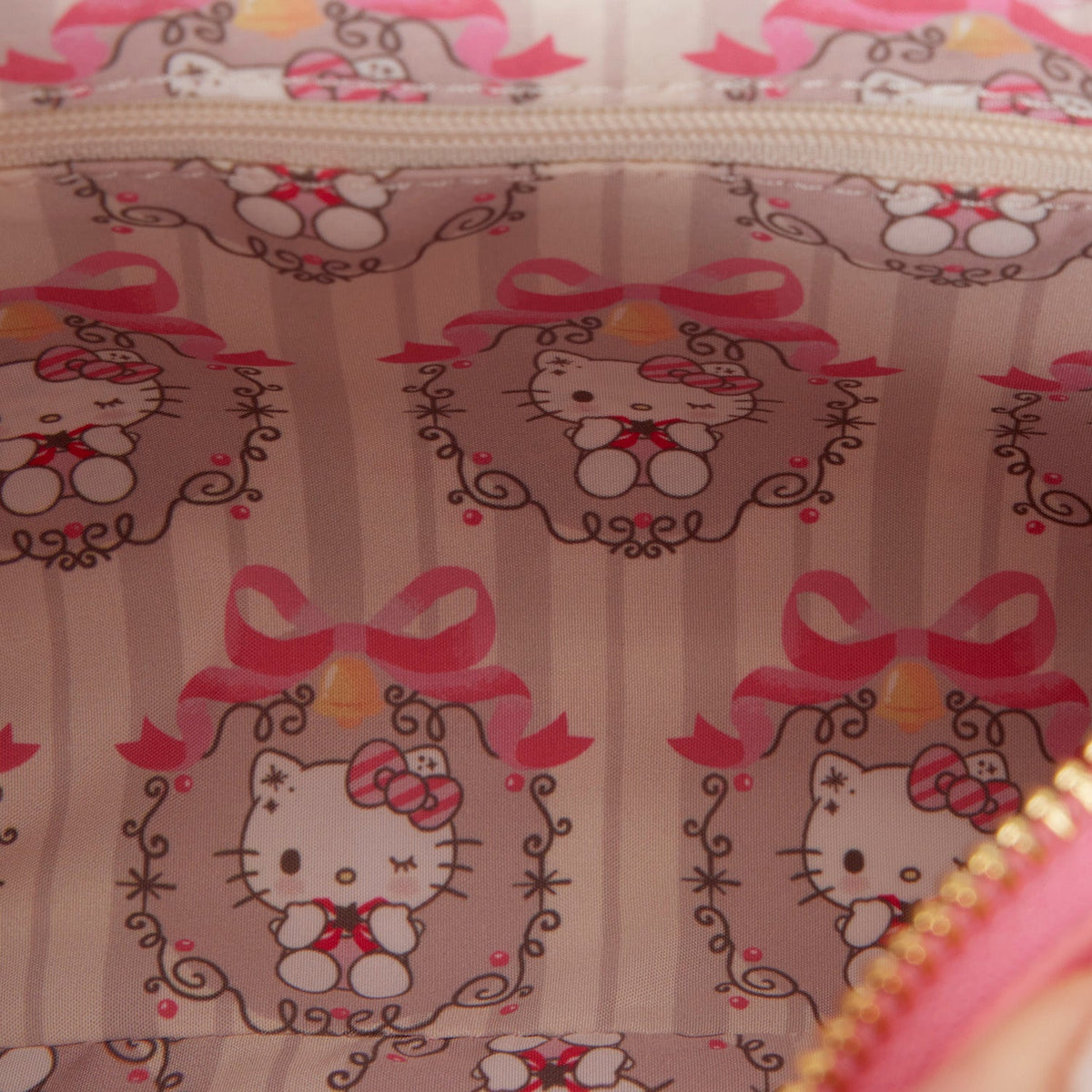 Loungefly x Sanrio Hello Kitty Quilted Crossbody Bag & Bag Charm - GeekCore