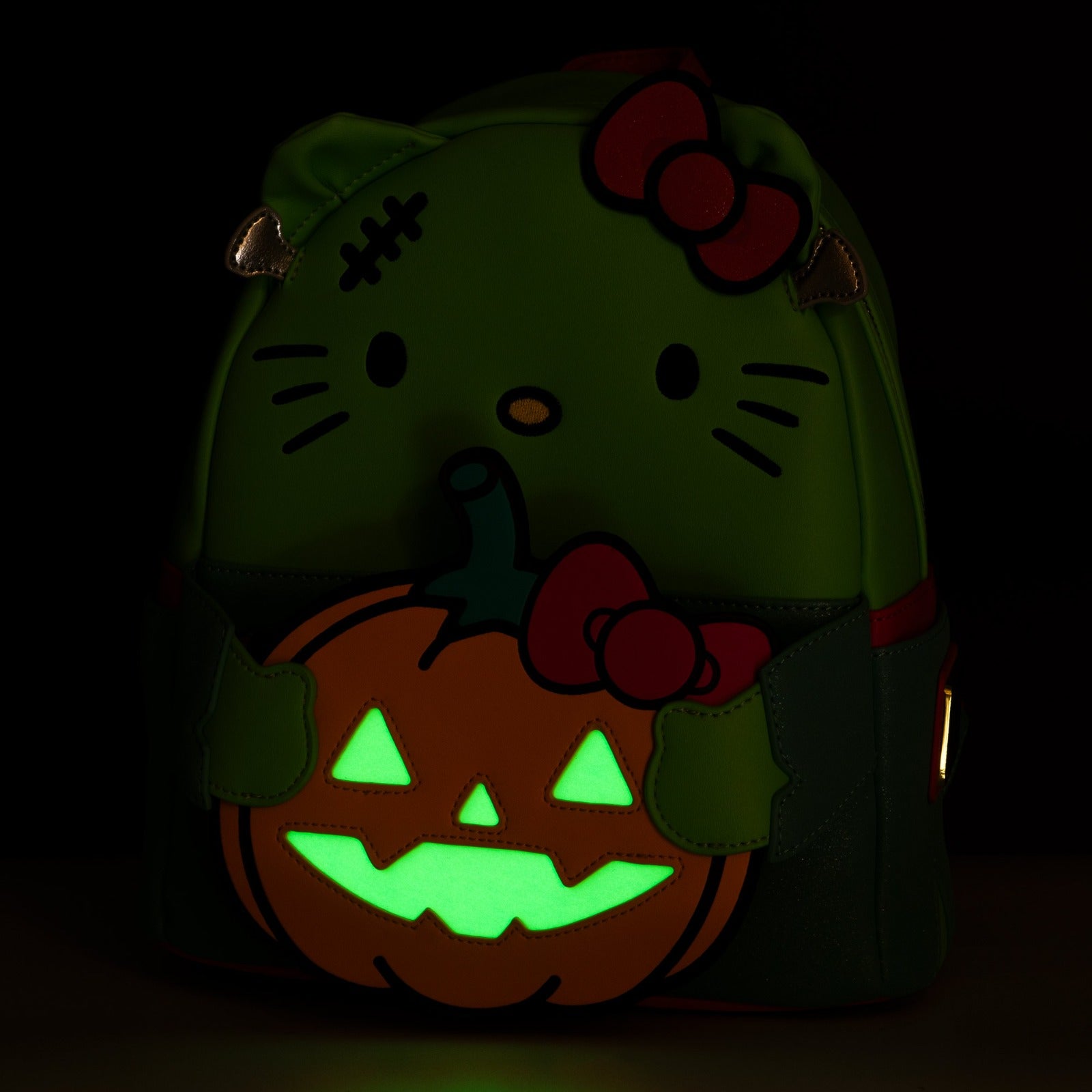 Loungefly x Sanrio Hello Kitty Zombie Pumpkin Cosplay Mini Backpack - GeekCore