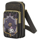Loungefly x Sanrio Kuromi 20th Anniversary Cell Phone Crossbody Bag with Coin Bag - GeekCore