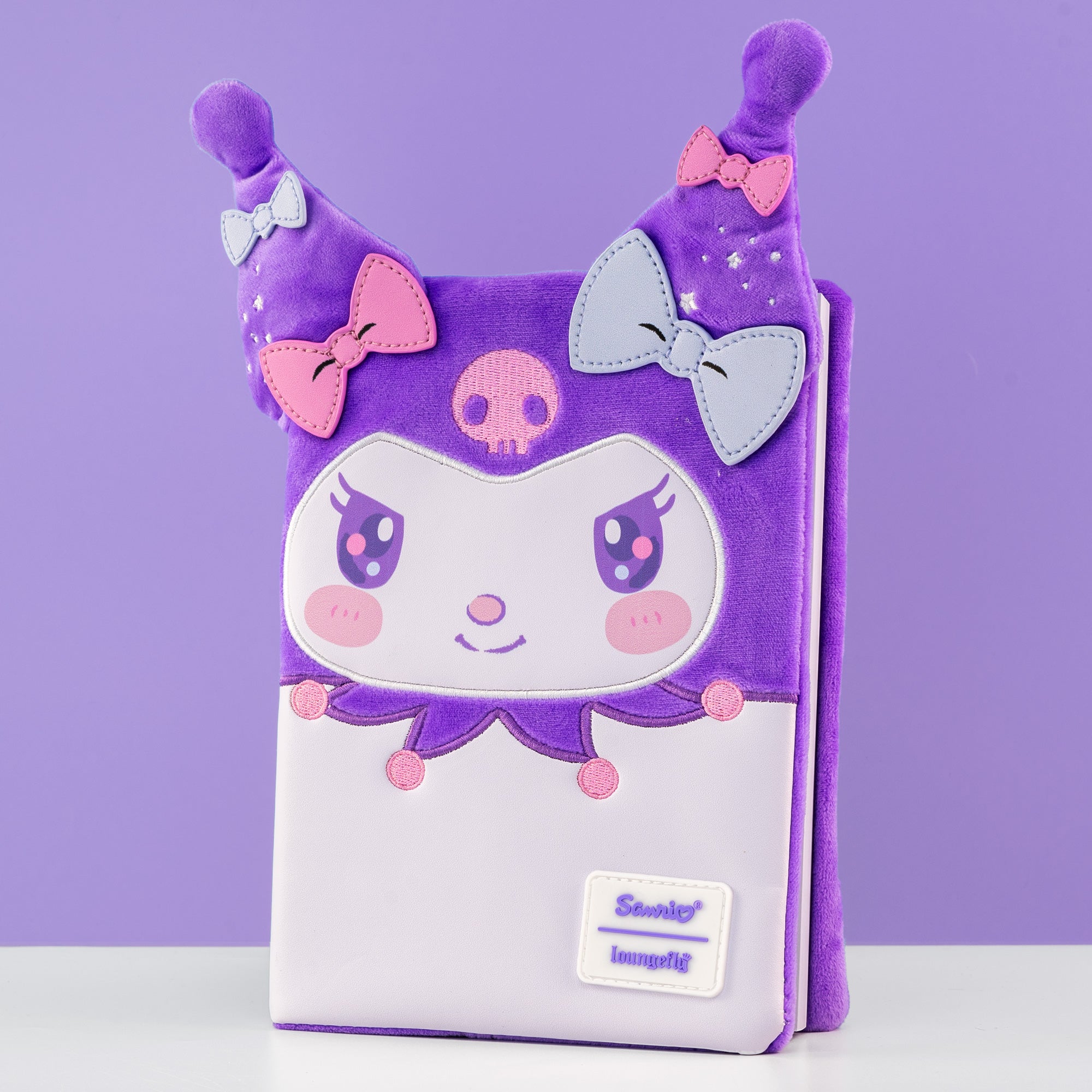 Loungefly x Sanrio Kuromi Plush Journal - GeekCore