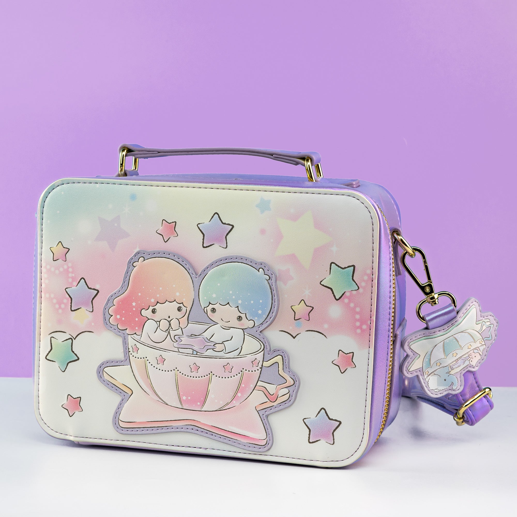 Loungefly x Sanrio Little Twin Stars Carnival Crossbody Bag - GeekCore